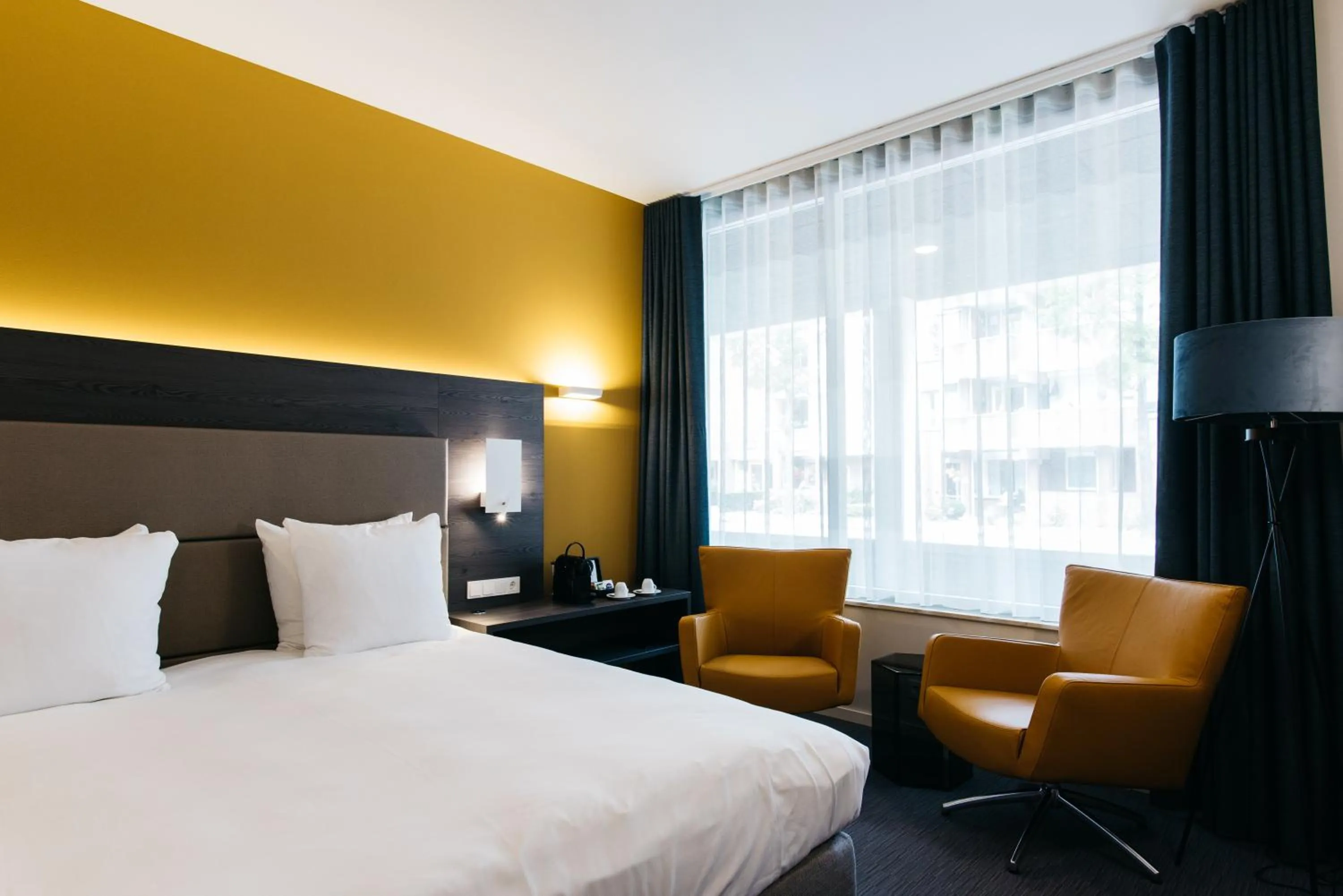 Bedroom, Bed in Fletcher Hotel-Restaurant Weert