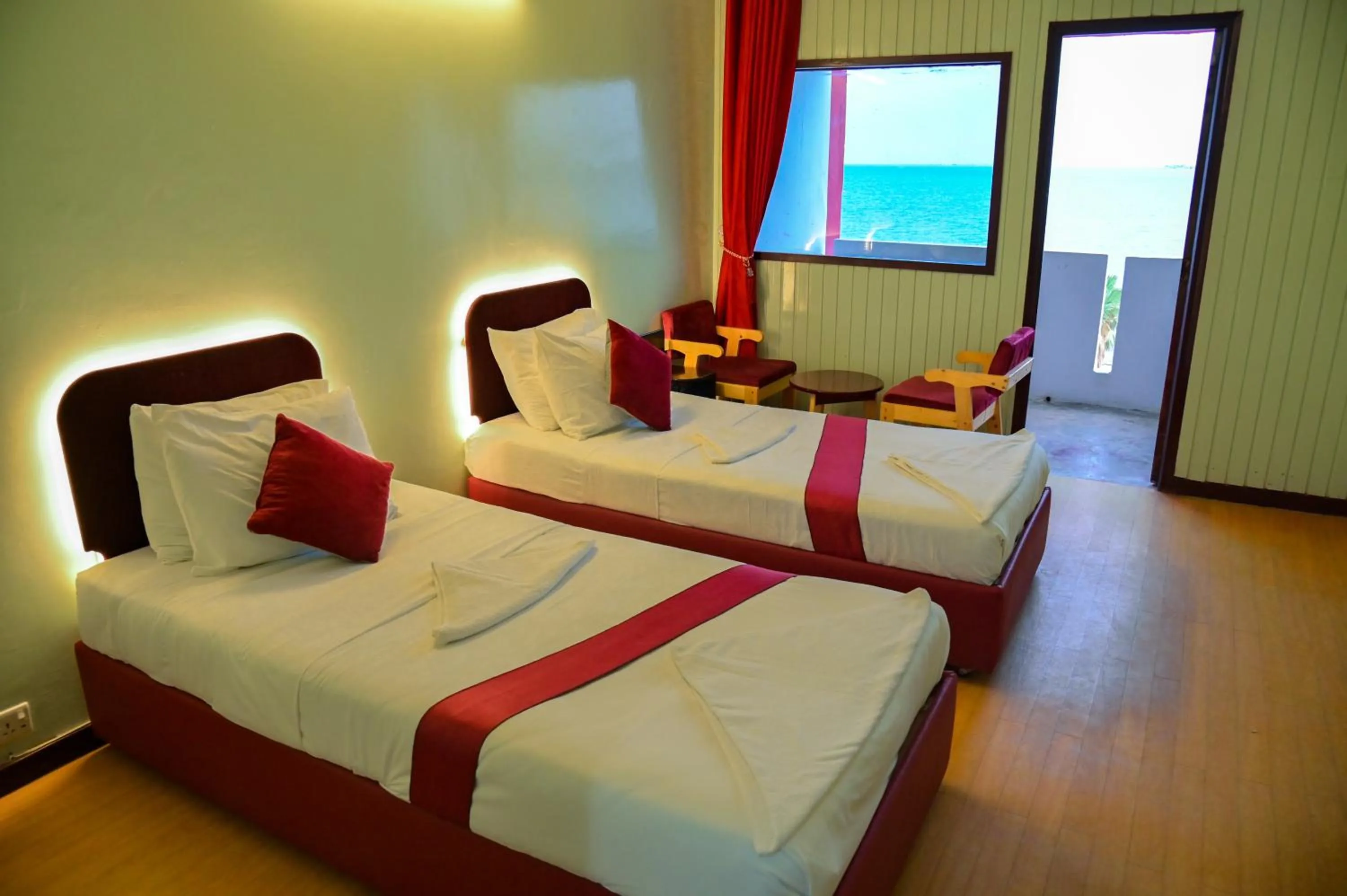 Bed in SIESTA HOTEL