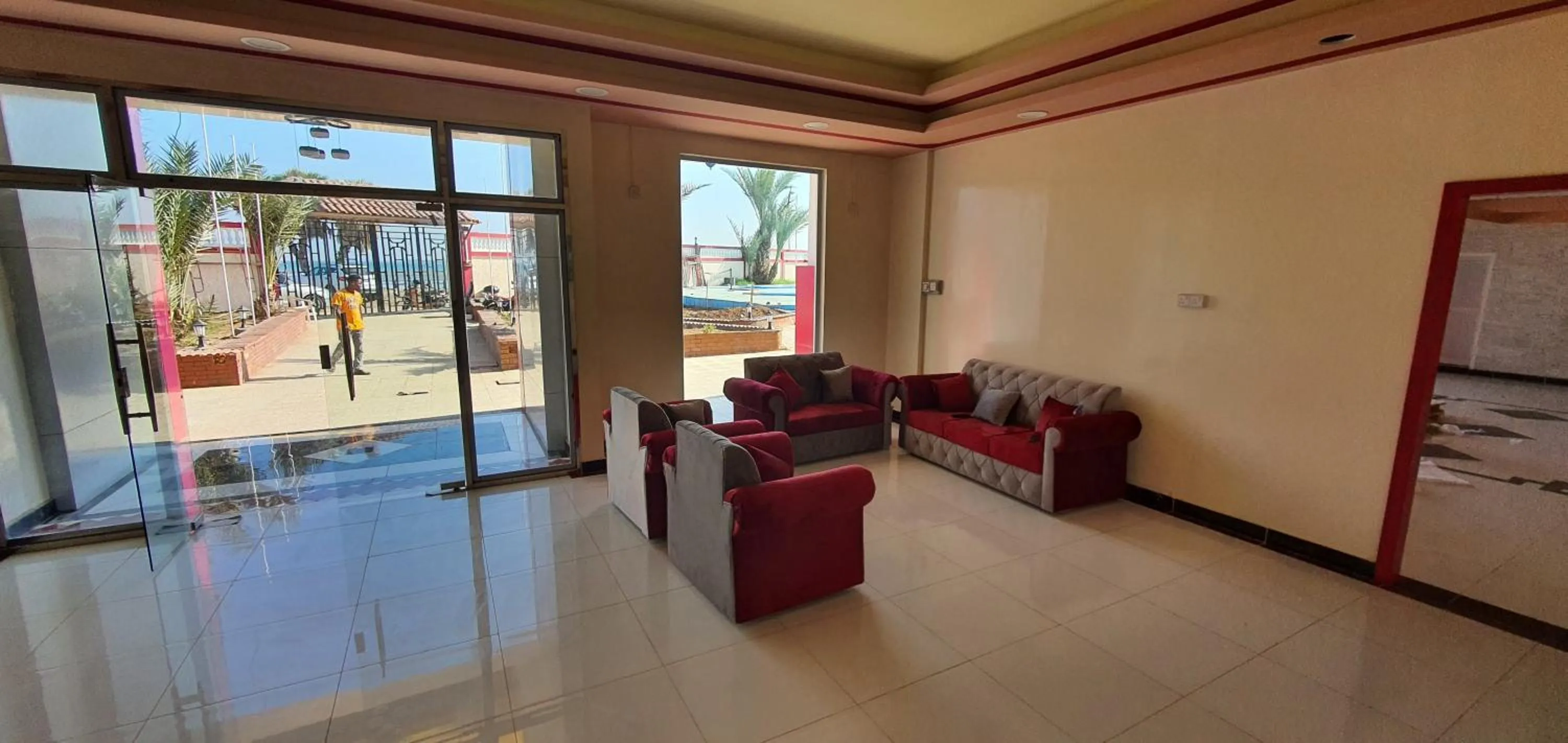 Lobby or reception in SIESTA HOTEL