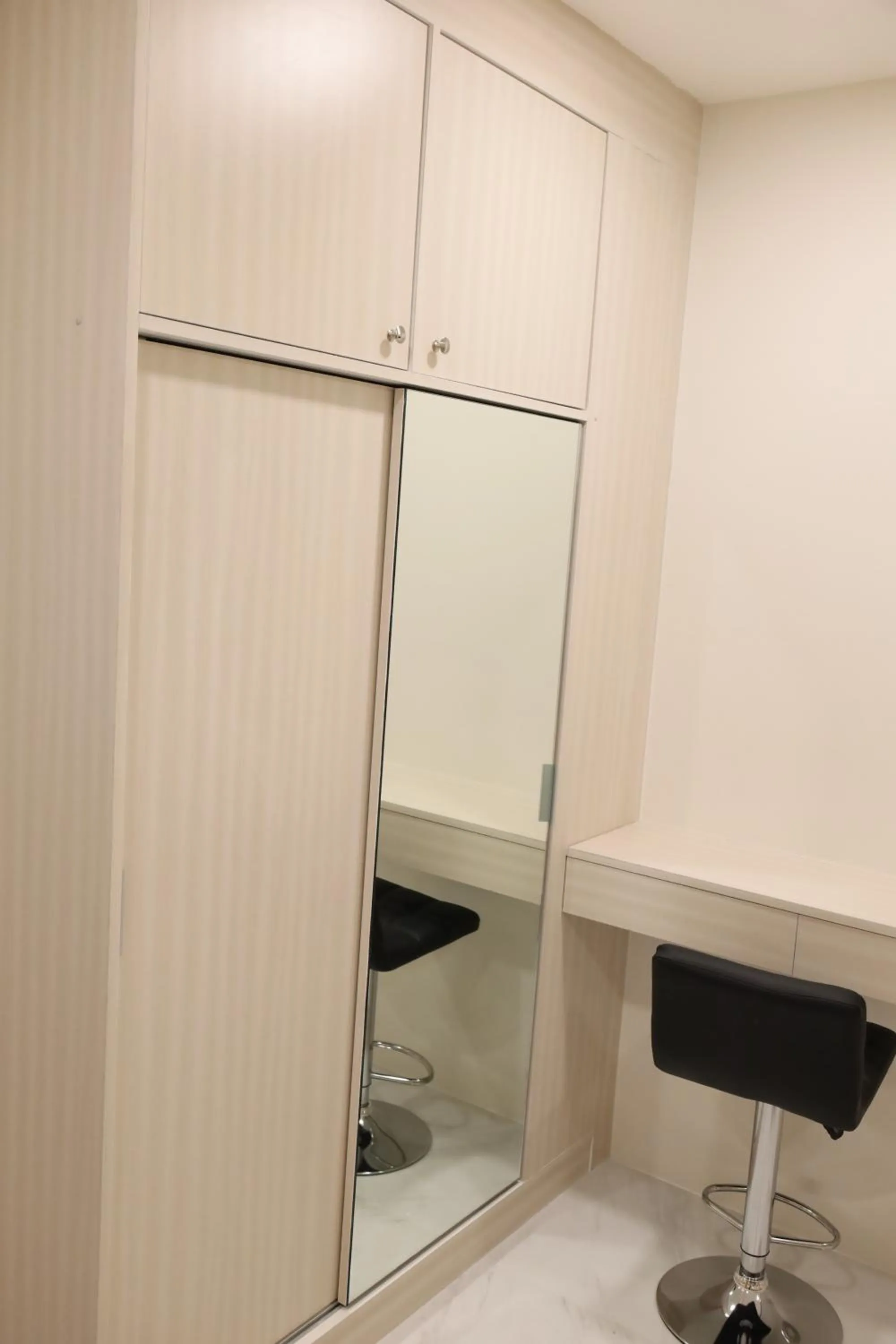 wardrobe in S.P.C Apartment by Brodderud