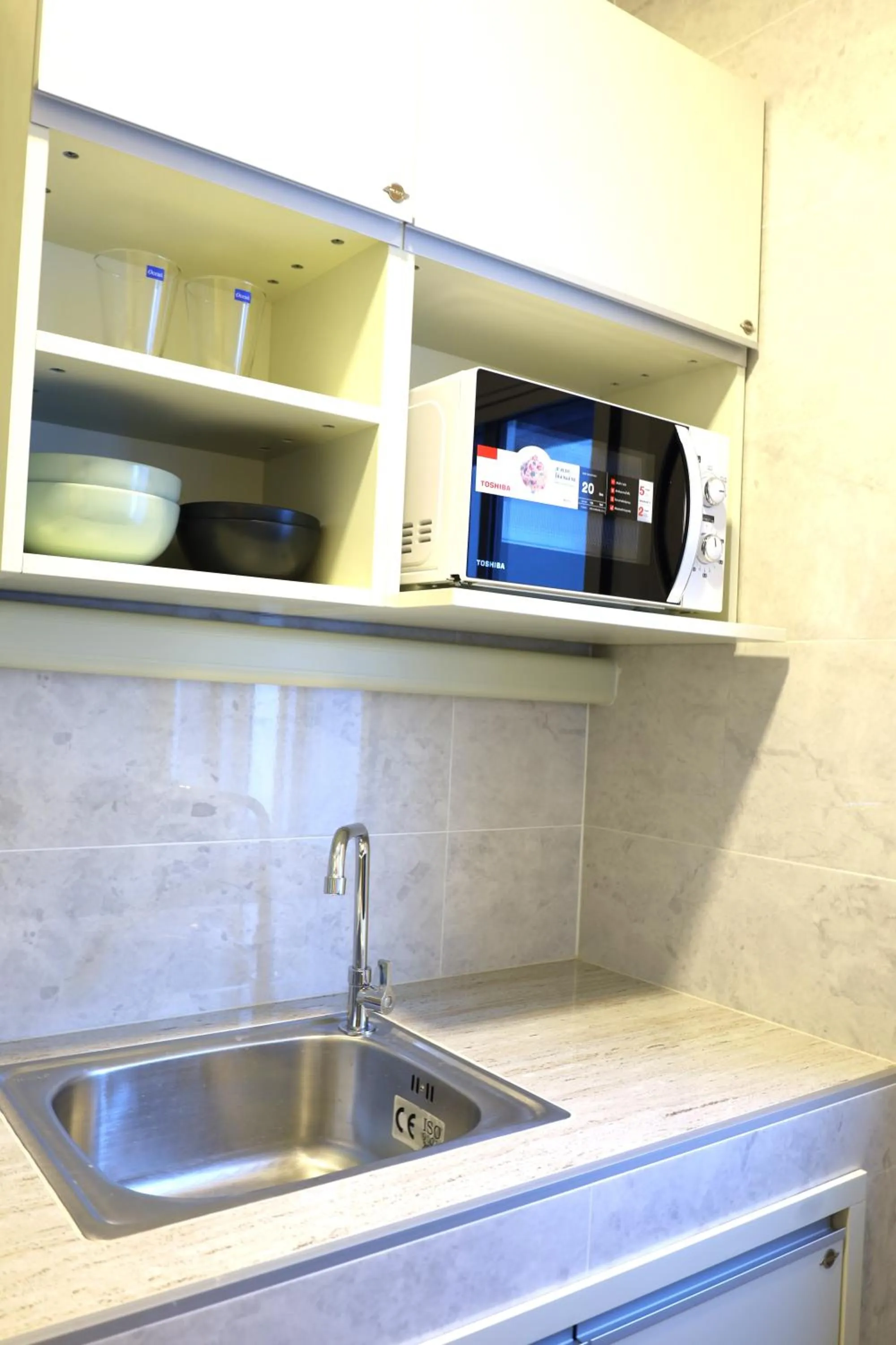 kitchen in S.P.C Apartment by Brodderud