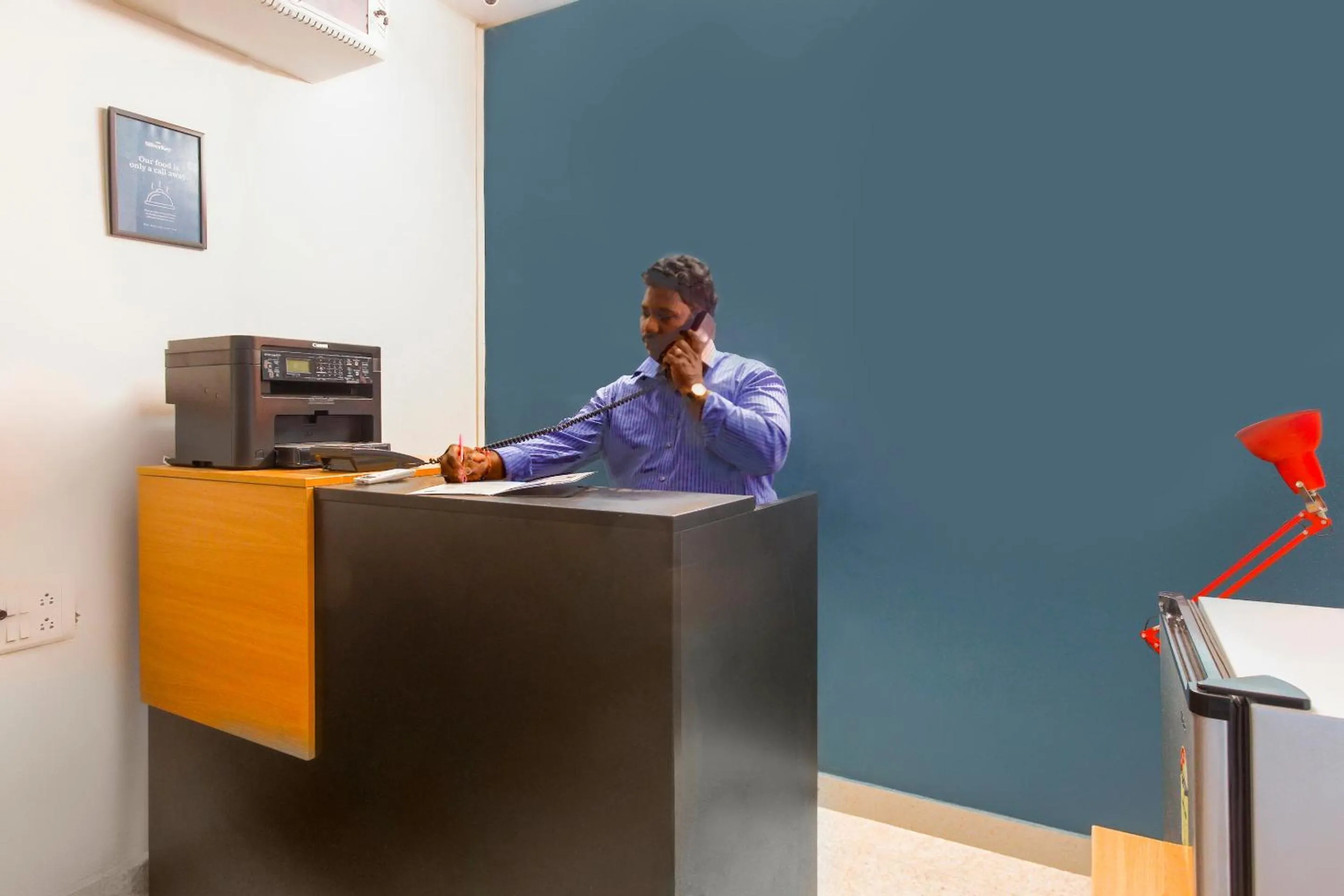 Lobby or reception in Hotel O Murugan Rooms