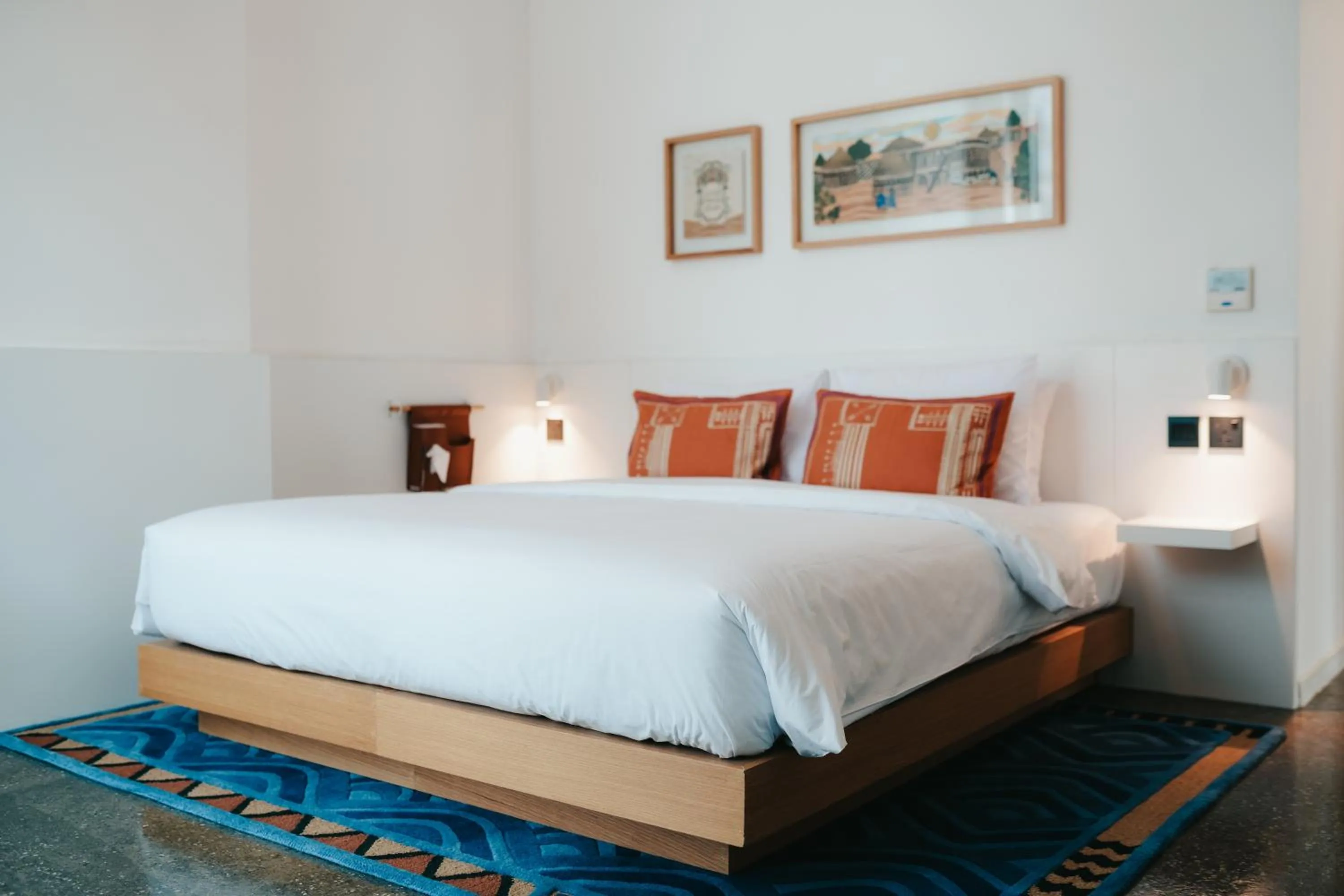 Bed in Shada Hotel Dubai - فندق شدا دبي