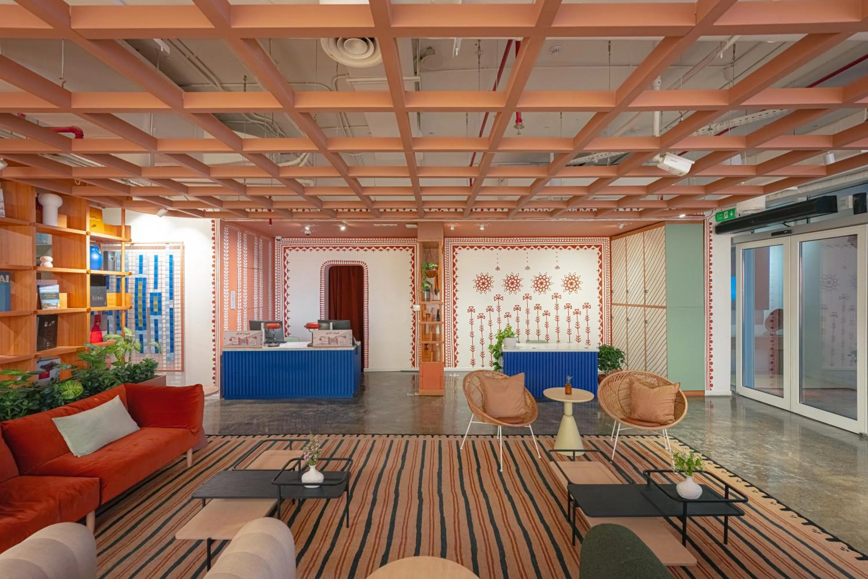 Lobby or reception in Shada Hotel Dubai - فندق شدا دبي