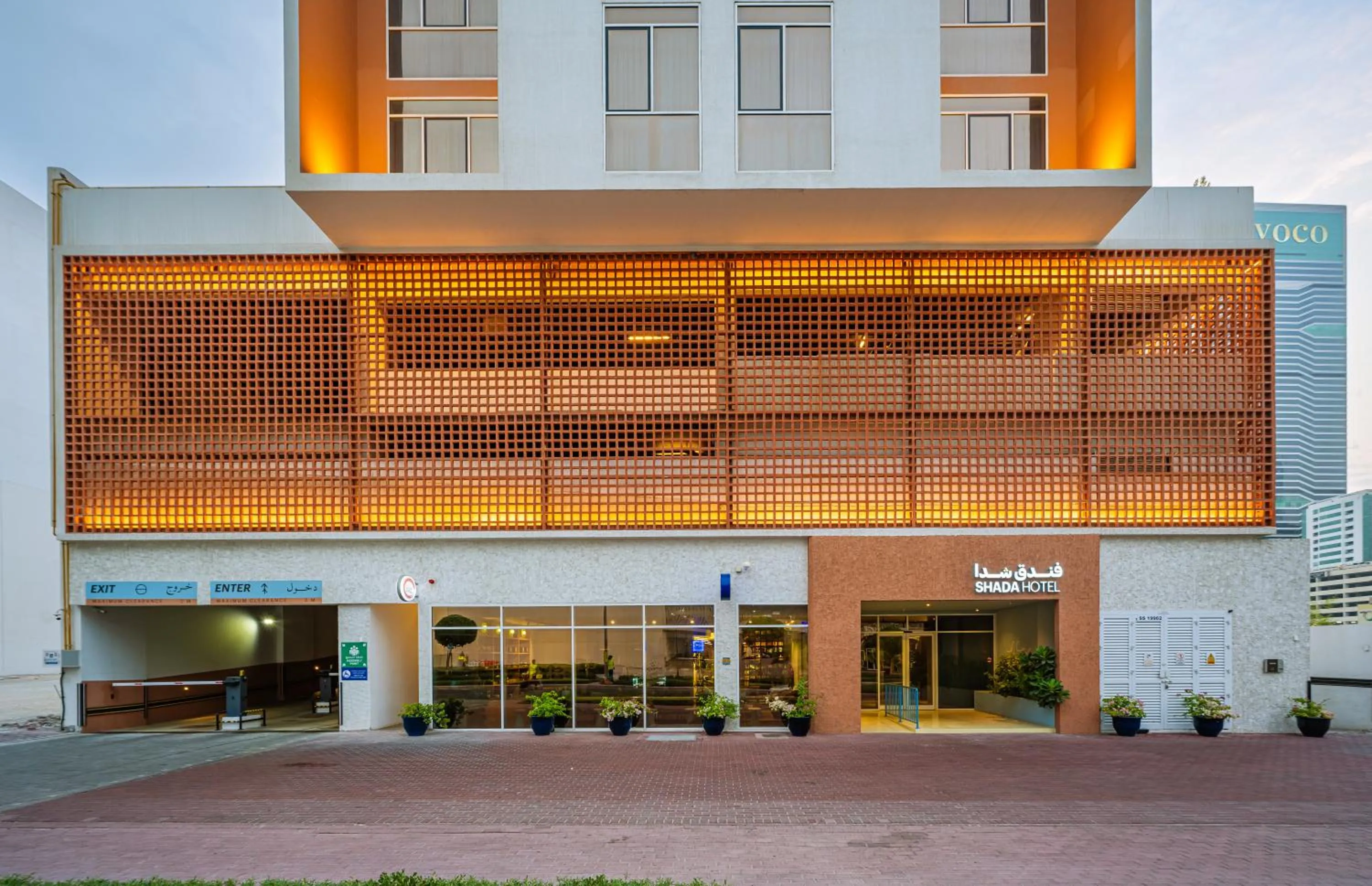 Property building in Shada Hotel Dubai - فندق شدا دبي