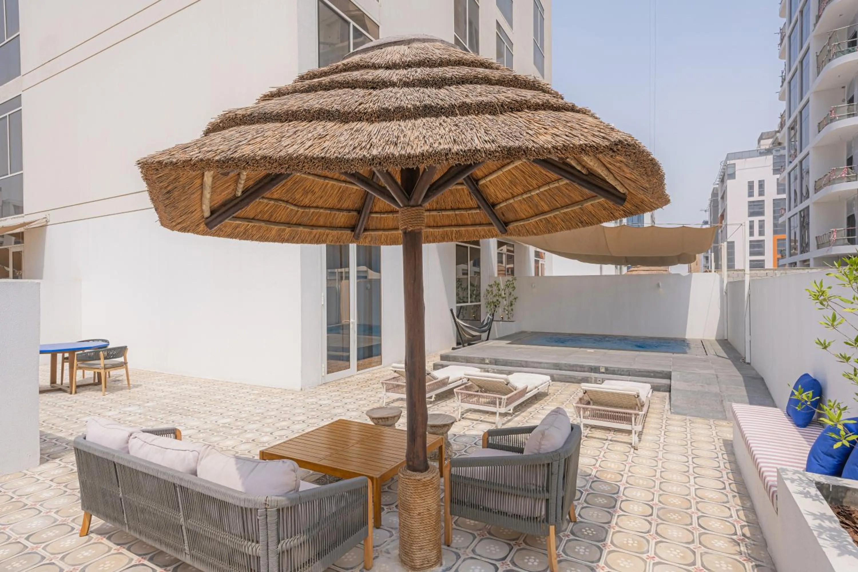 Balcony/Terrace in Shada Hotel Dubai - فندق شدا دبي