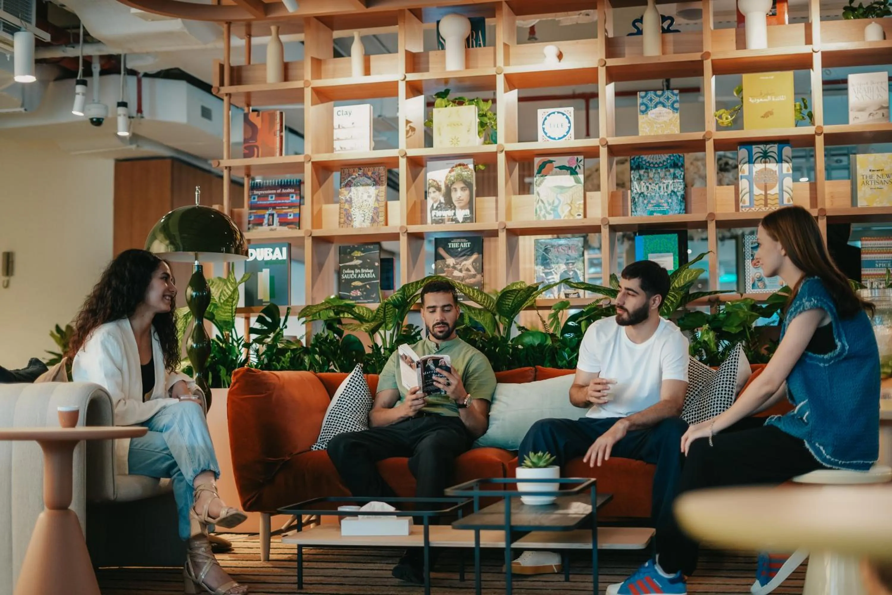 Living room in Shada Hotel Dubai - فندق شدا دبي