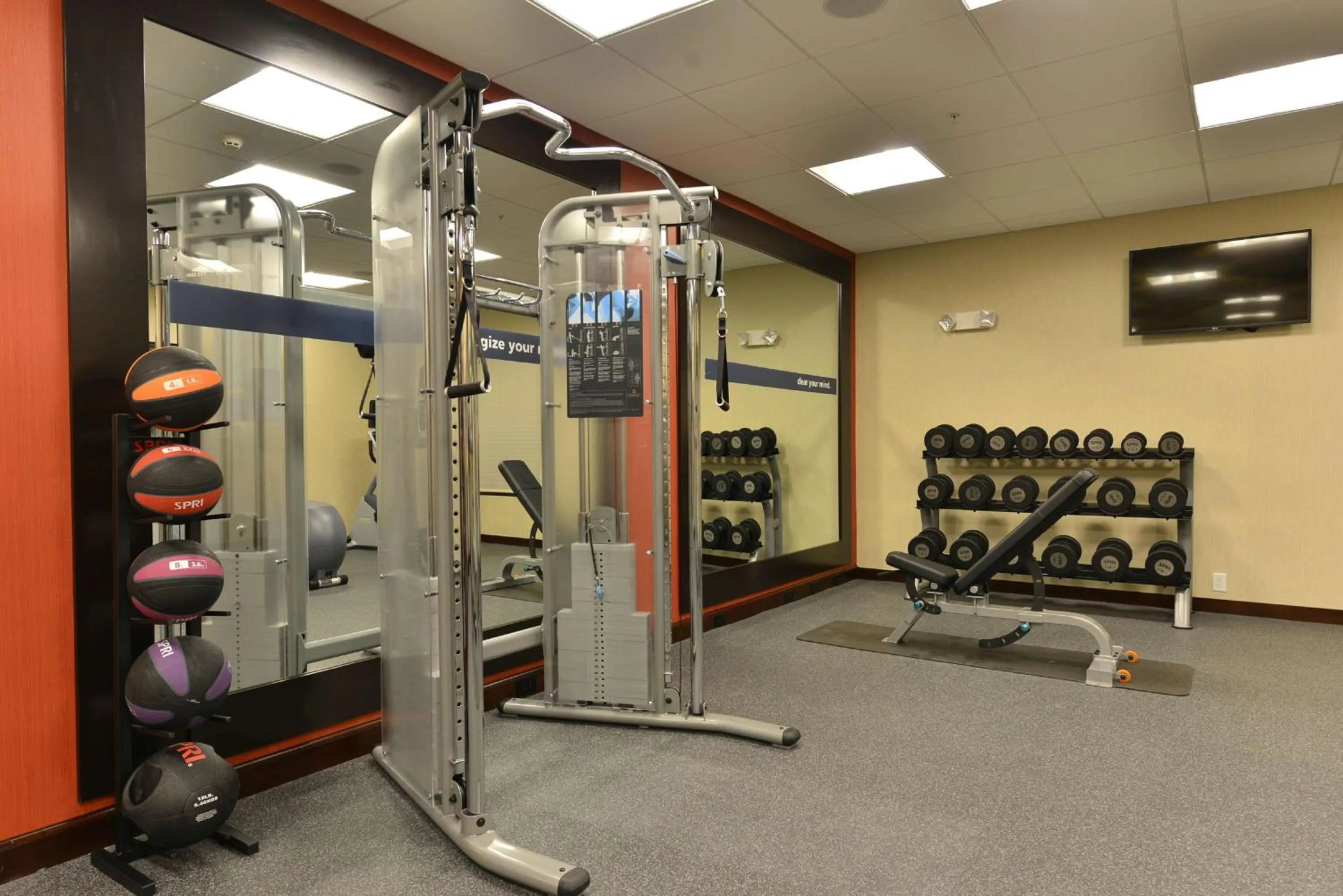 Fitness centre/facilities in Hampton Inn Corning/Painted Post