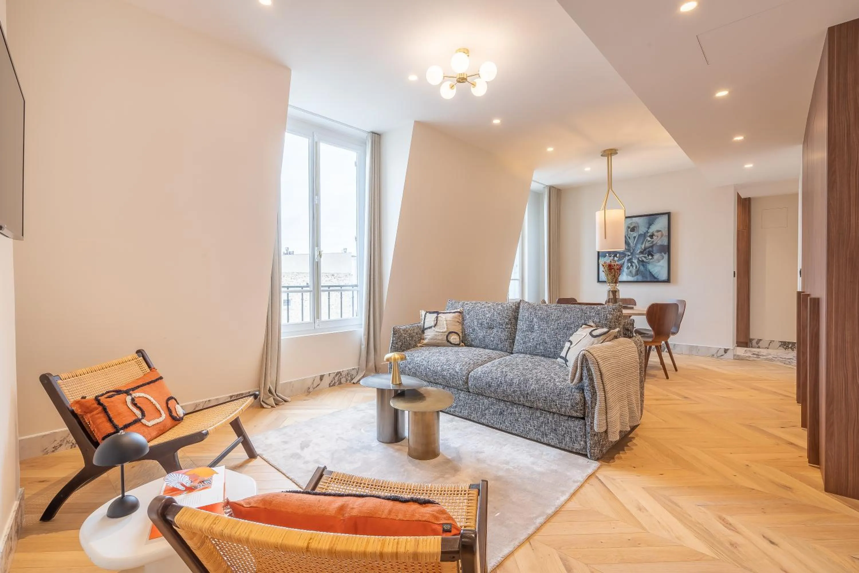 Living room in Yuna Saint-Germain-des-Prés - Serviced Apartments