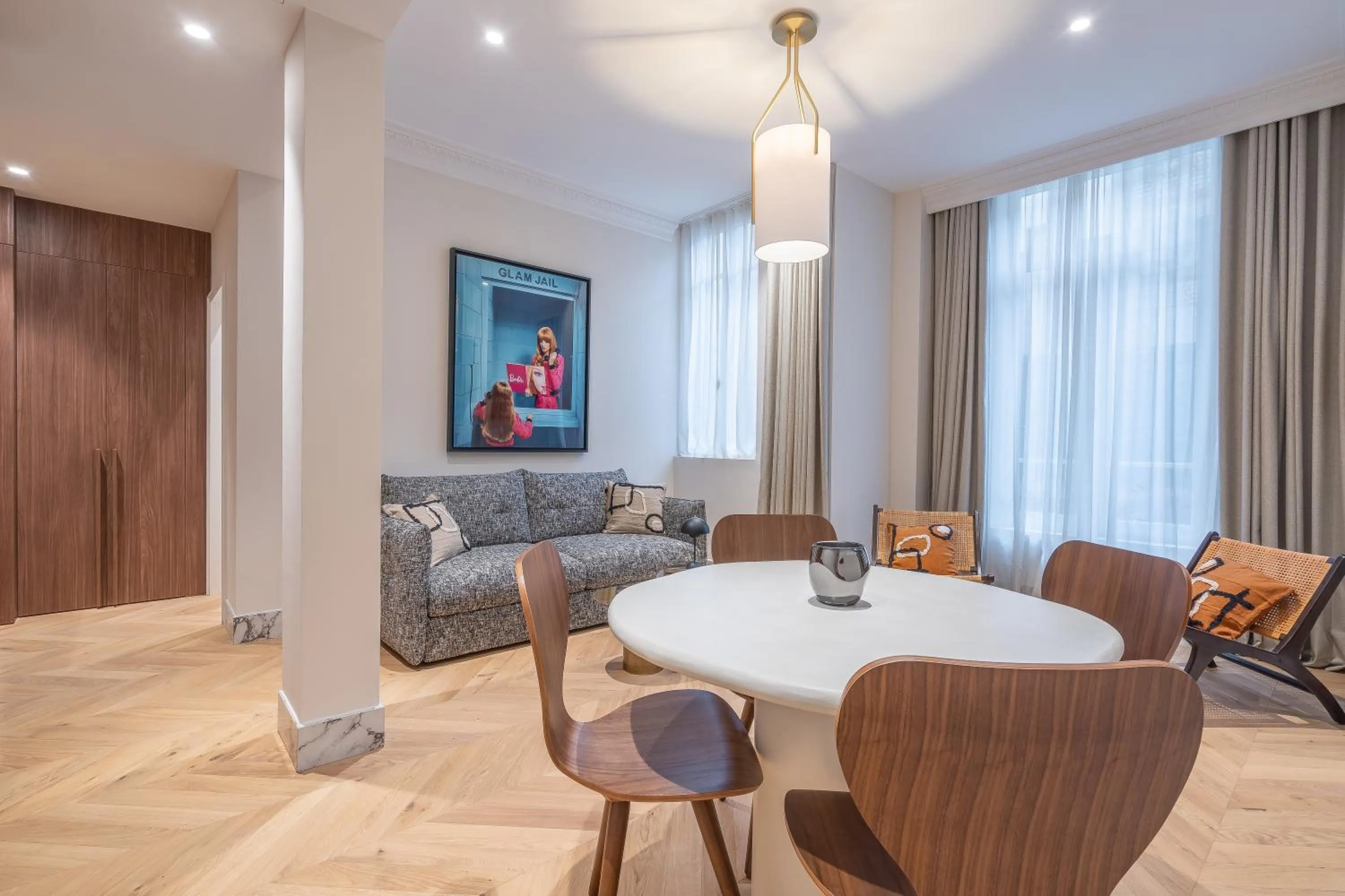 Living room in Yuna Saint-Germain-des-Prés - Serviced Apartments
