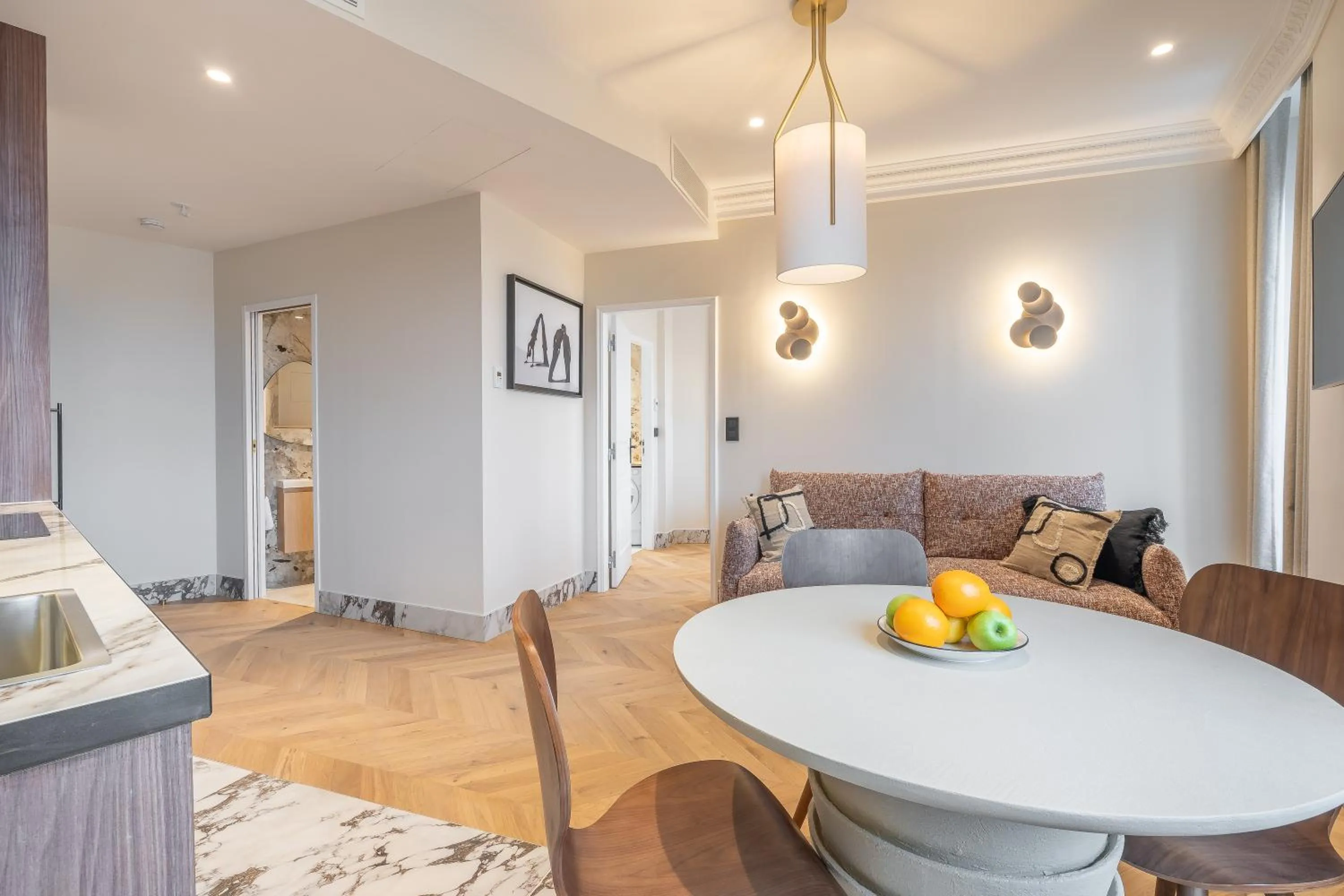 Living room in Yuna Saint-Germain-des-Prés - Serviced Apartments
