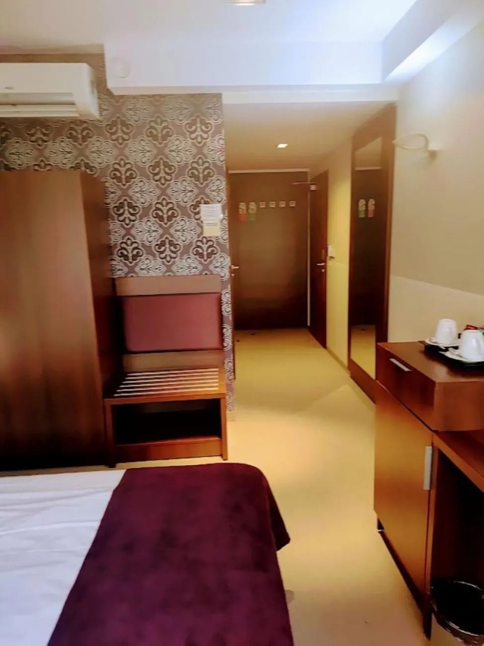 Bed in Hotel Zamek Centrum