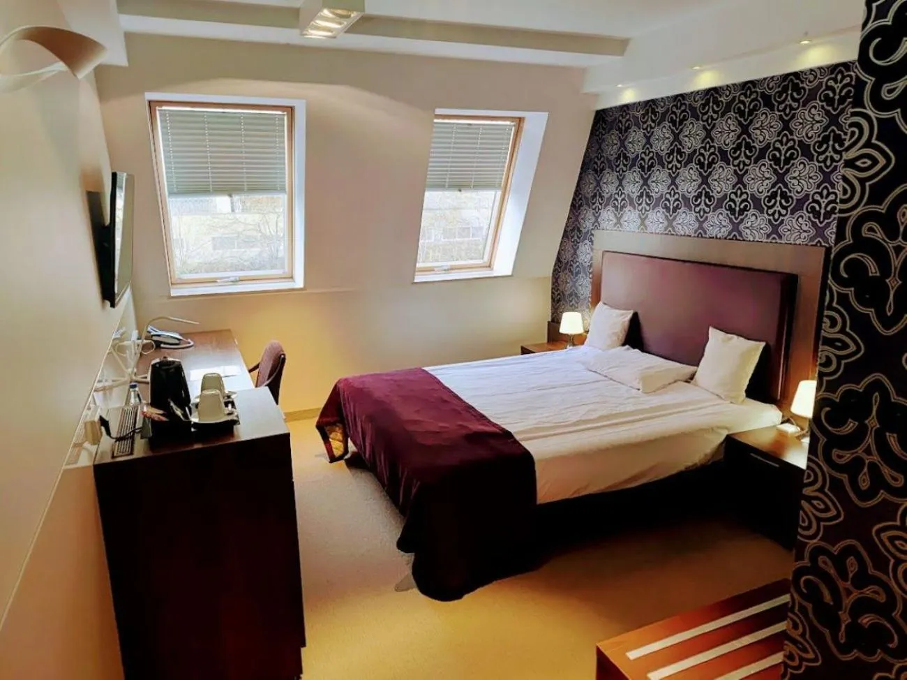 Bed in Hotel Zamek Centrum