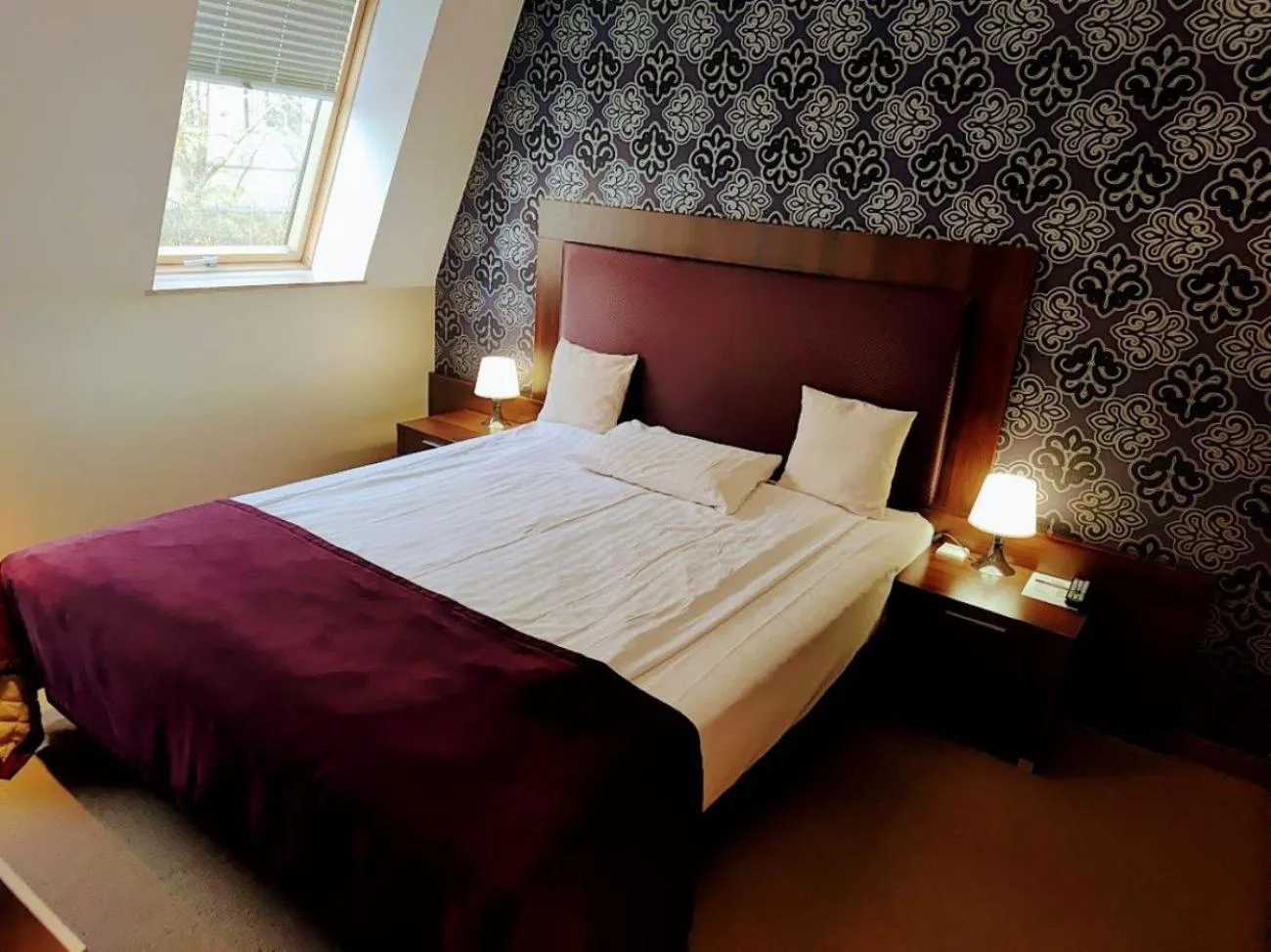 Bed in Hotel Zamek Centrum