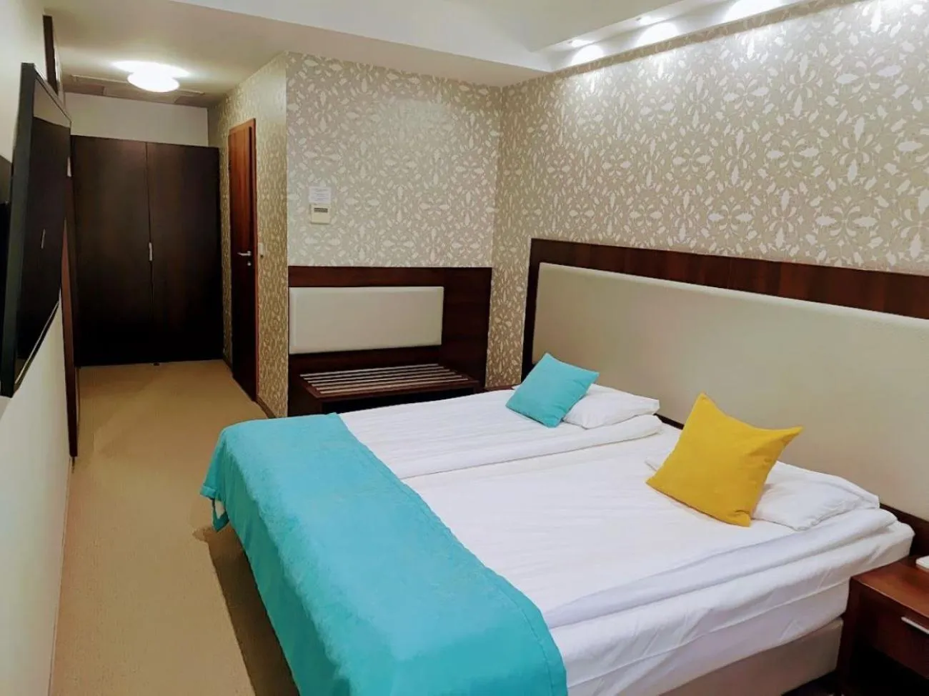 Bed in Hotel Zamek Centrum