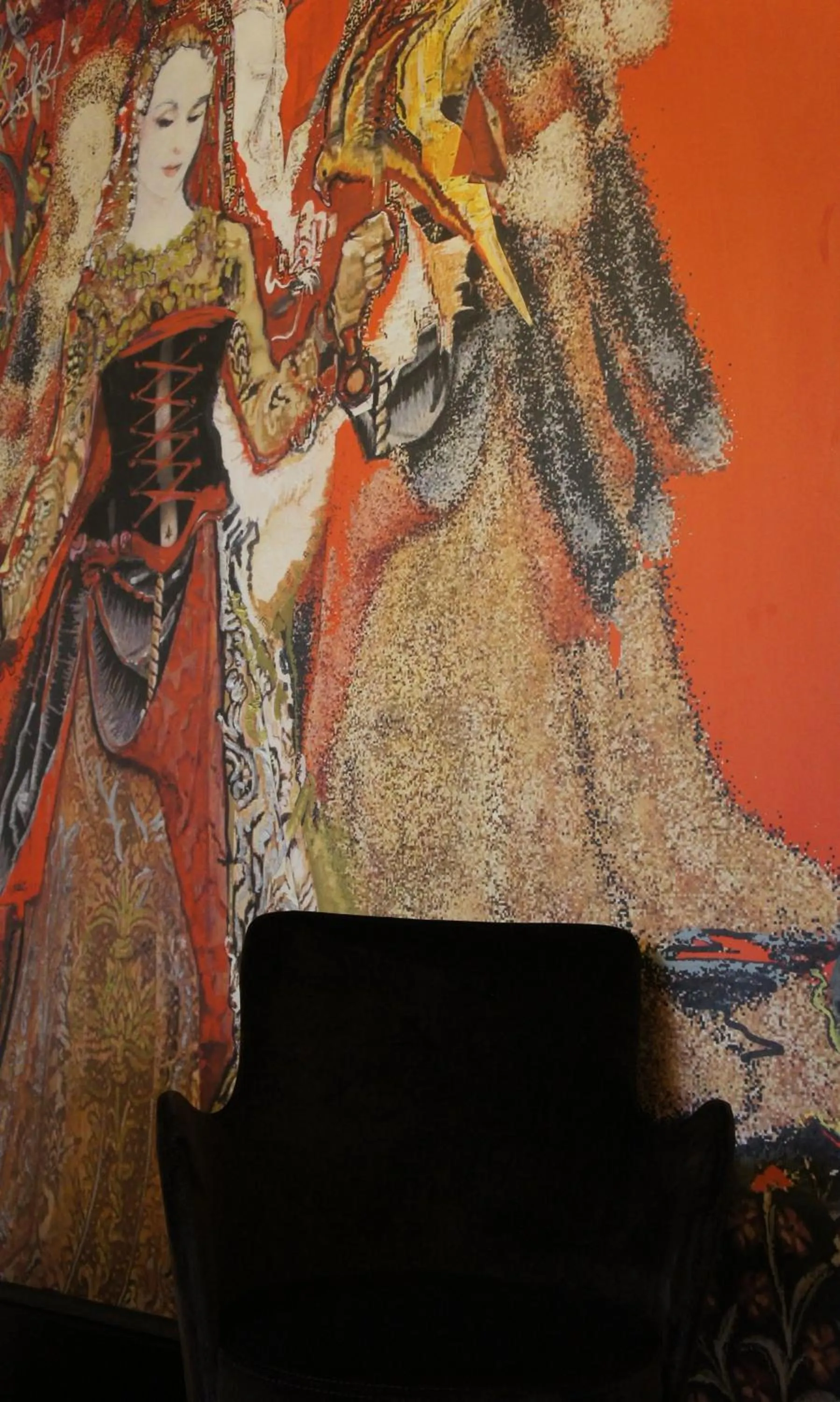 Decorative detail in Tonic Hotel Saint Germain des Prés