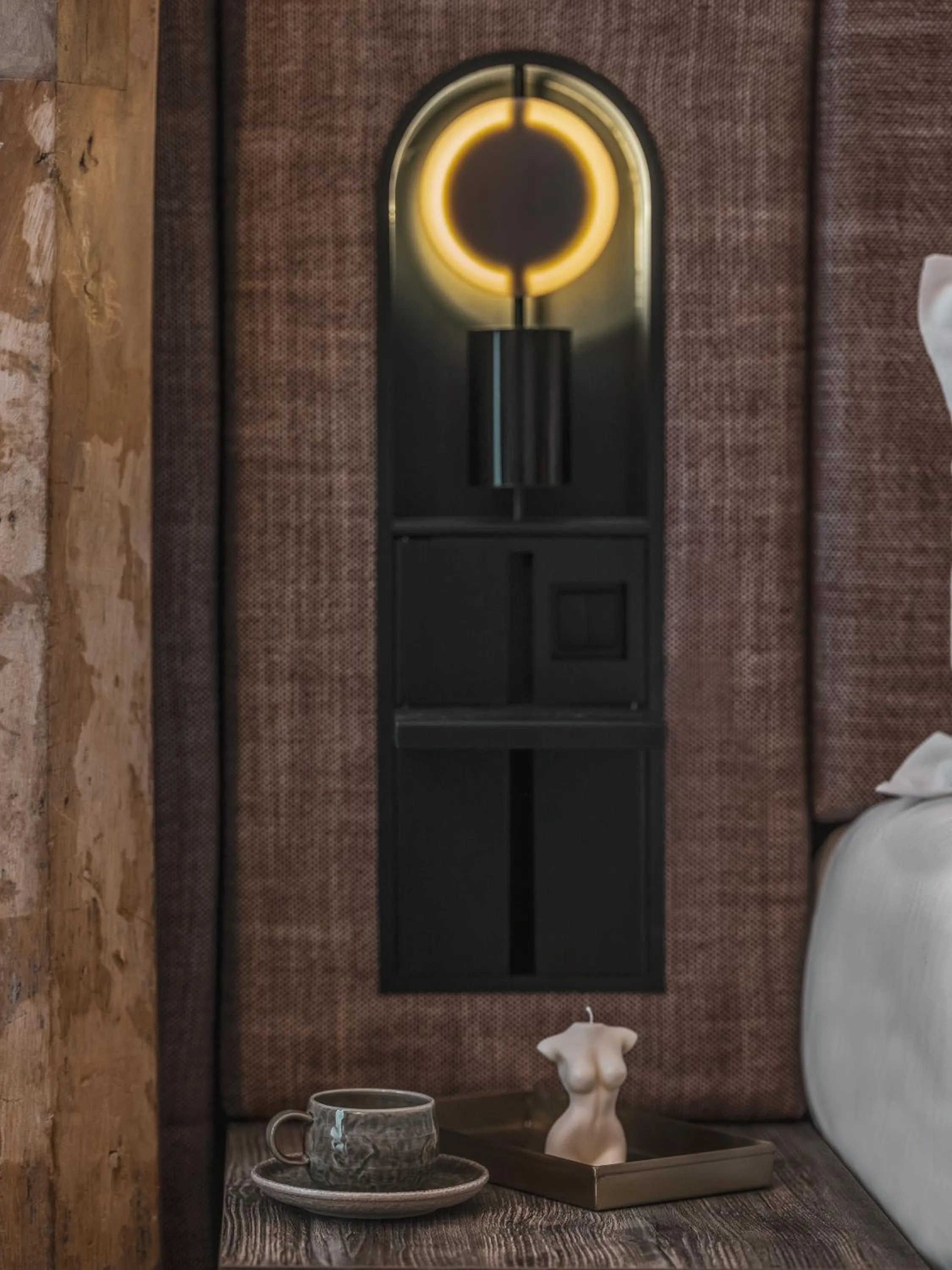 Decorative detail in Boudoir des Muses