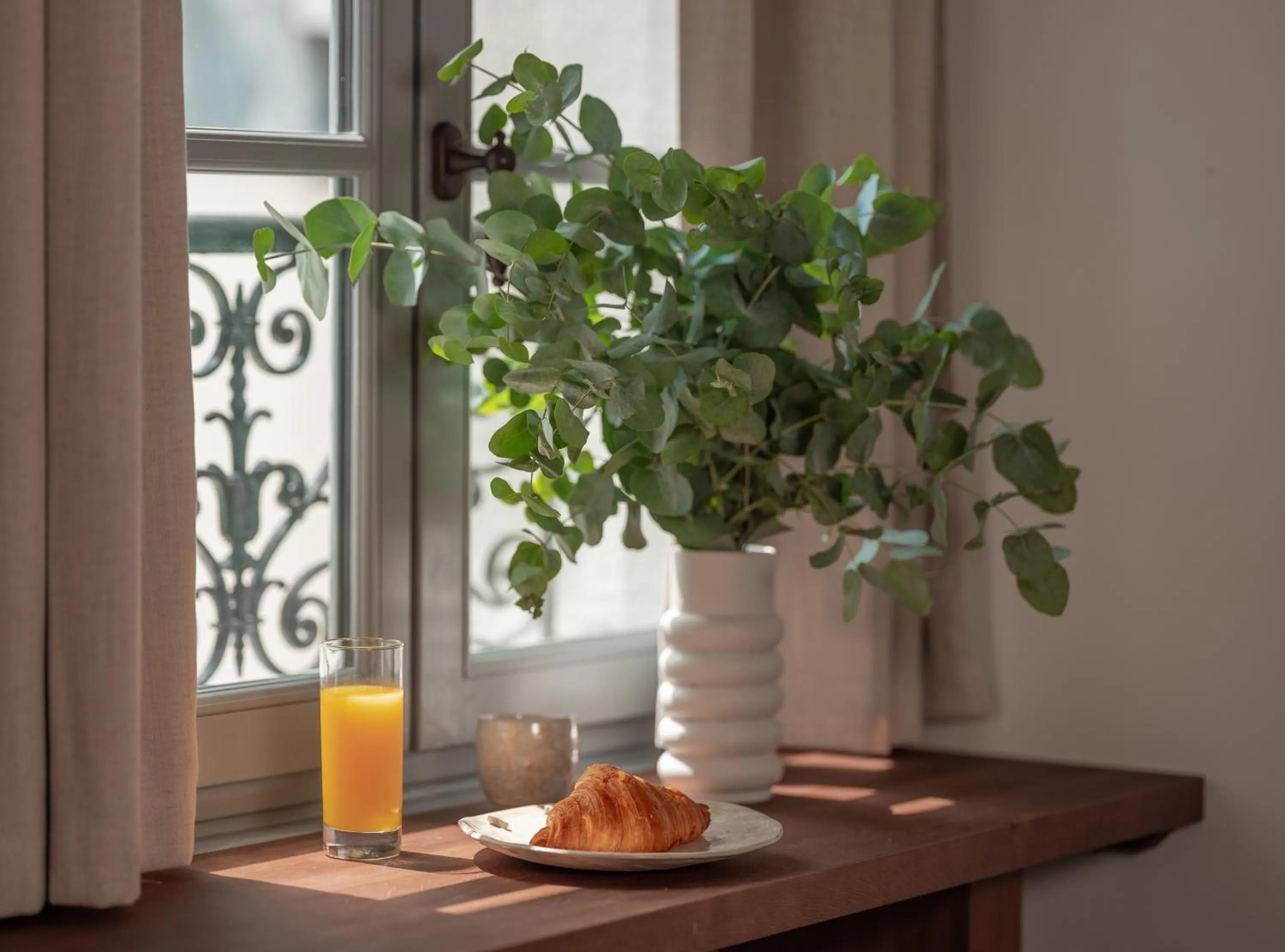 Decorative detail in Boudoir des Muses