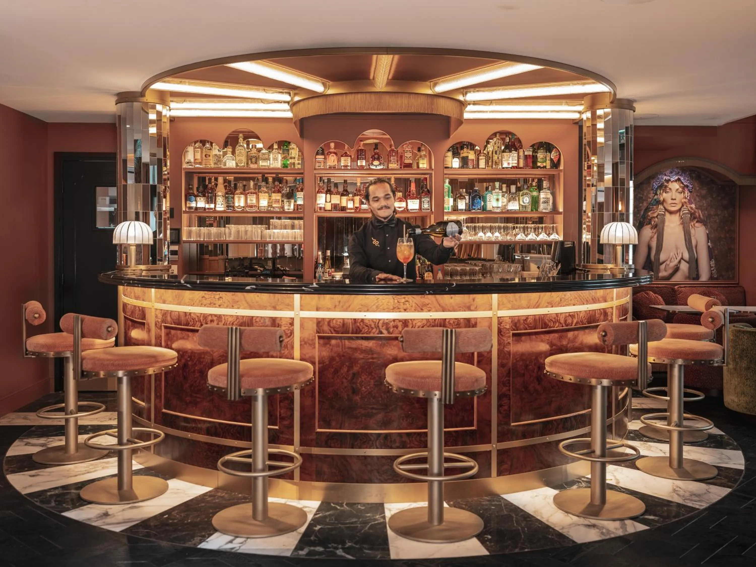 Lounge or bar in Boudoir des Muses