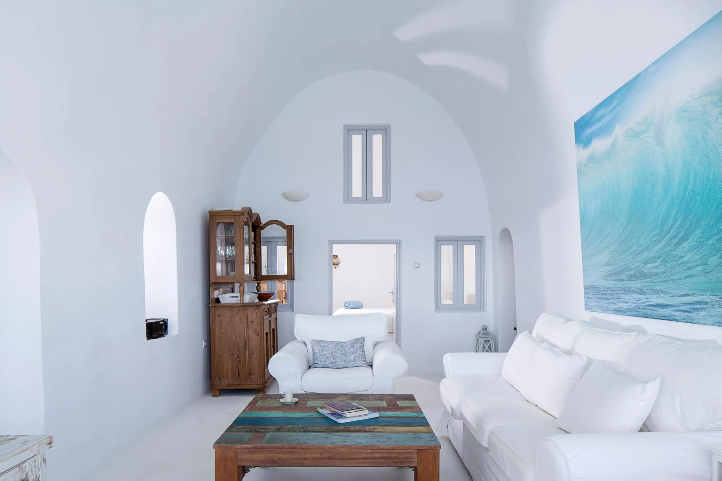 Bed in Gaia Villa