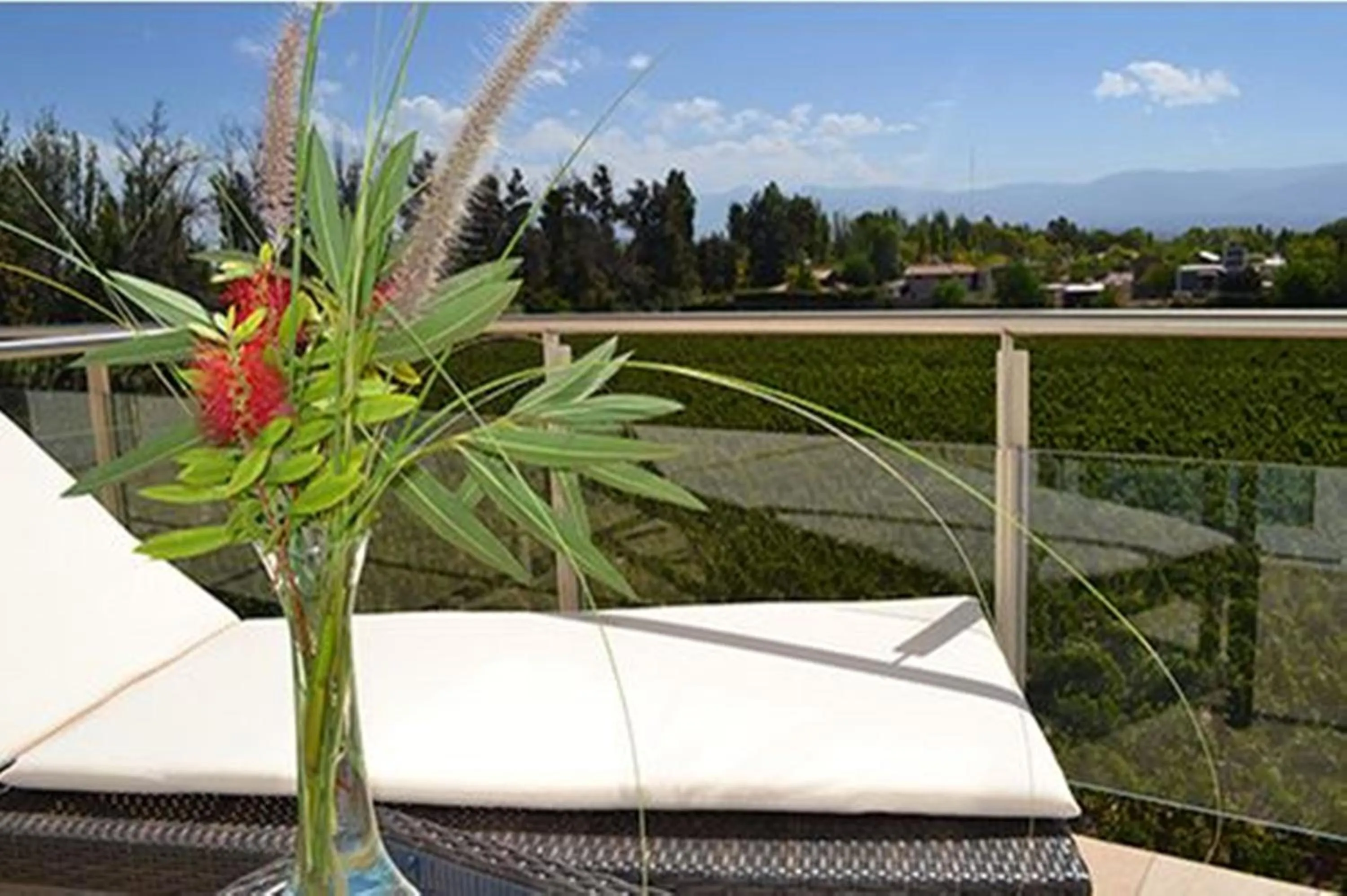 Solarium in Hotel Finca Hermitage