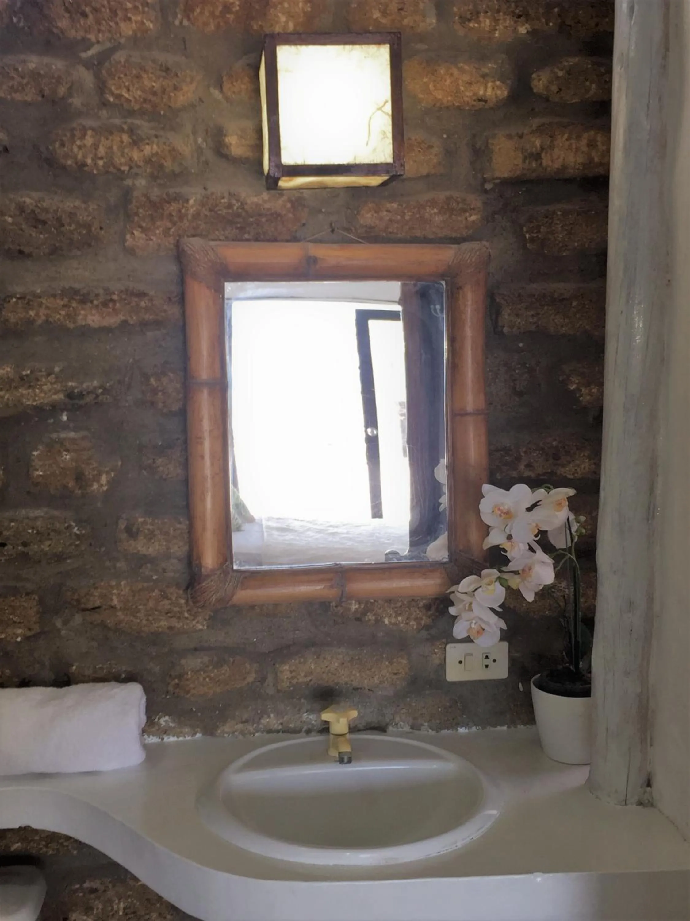 Bathroom in Hotel Puerto Antiguo