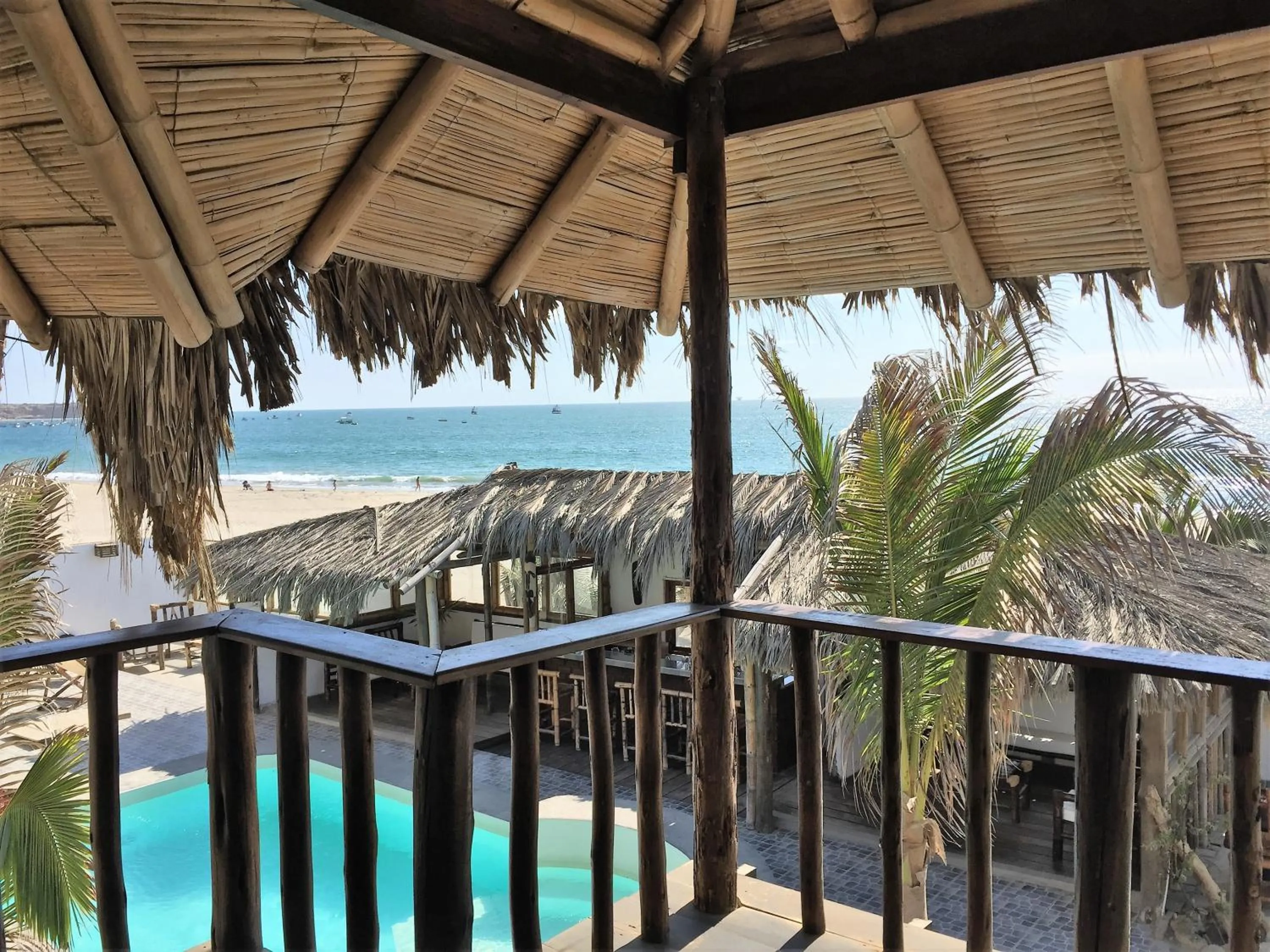 Balcony/Terrace in Hotel Puerto Antiguo
