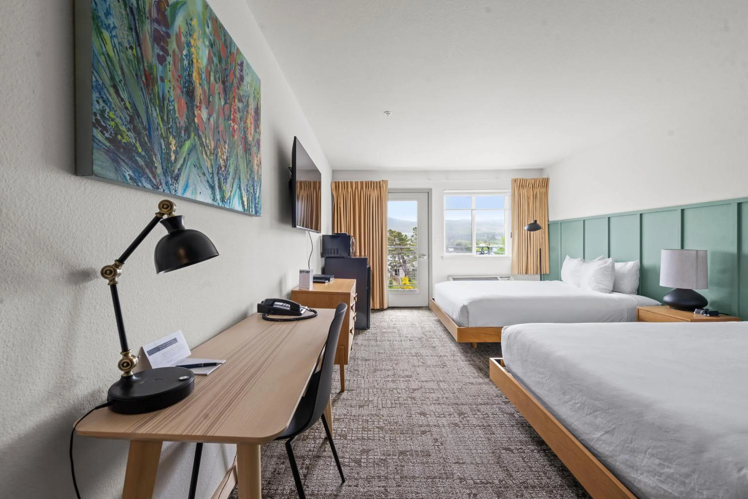 Bedroom, Bed in River Inn at Seaside