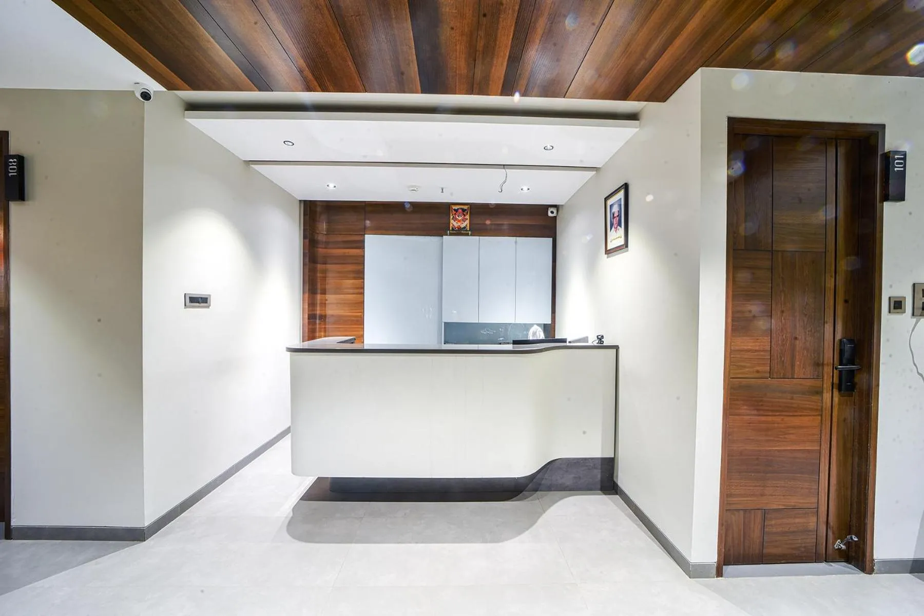 Lobby or reception in Hotel Devgiri Inn and Restaurant