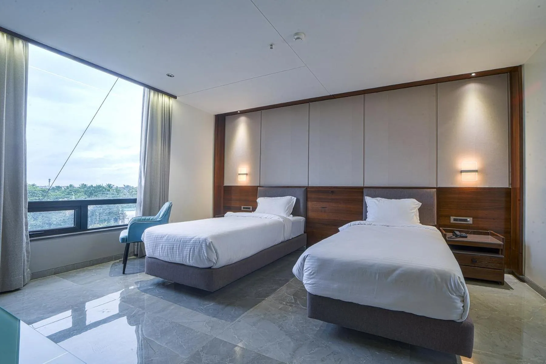 City view, Bed in Hotel Devgiri Inn and Restaurant