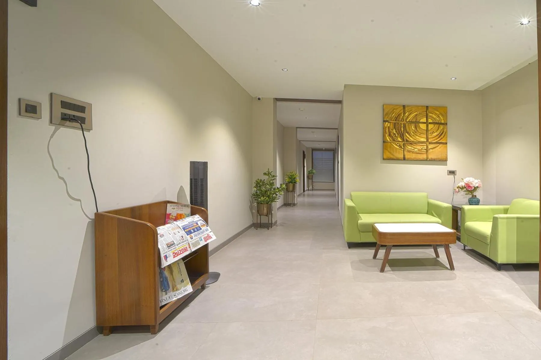Lobby or reception in Hotel Devgiri Inn and Restaurant