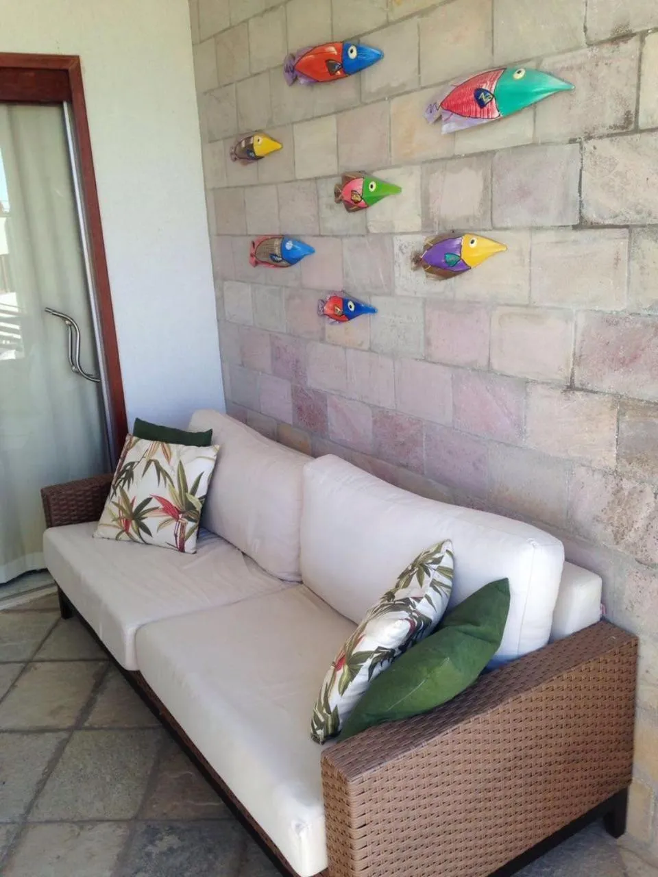 Patio in Indulge and Relax Apartment