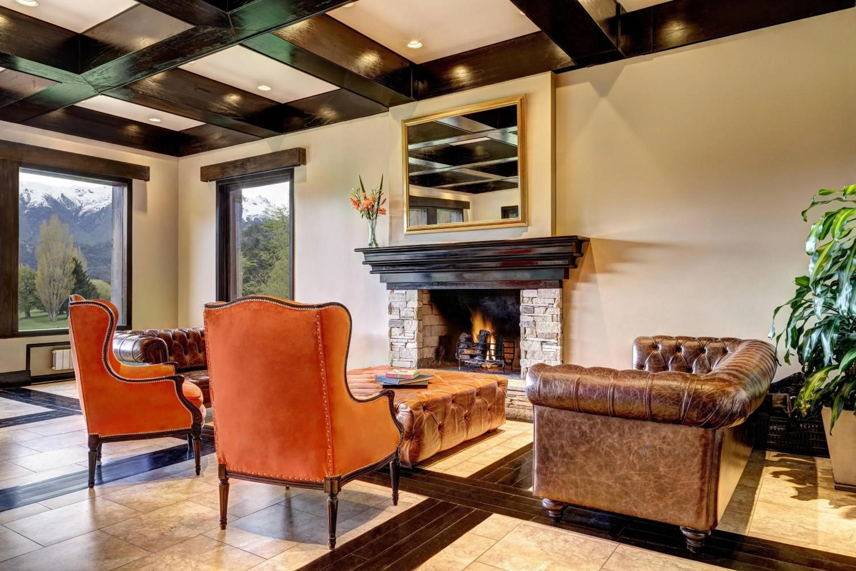 Lobby or reception in Arelauquen Lodge, a Tribute Portfolio Hotel