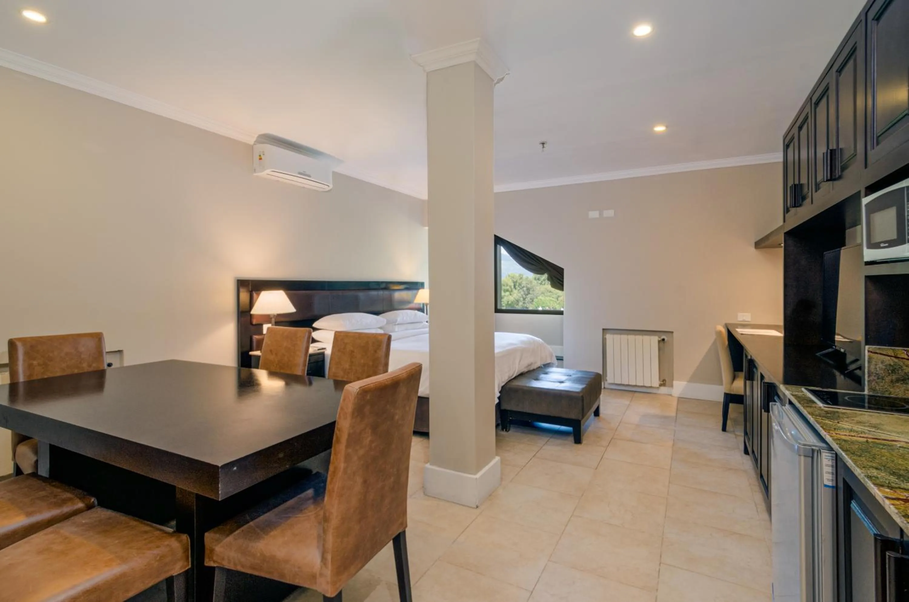 Seating area, Bed in Arelauquen Lodge, a Tribute Portfolio Hotel