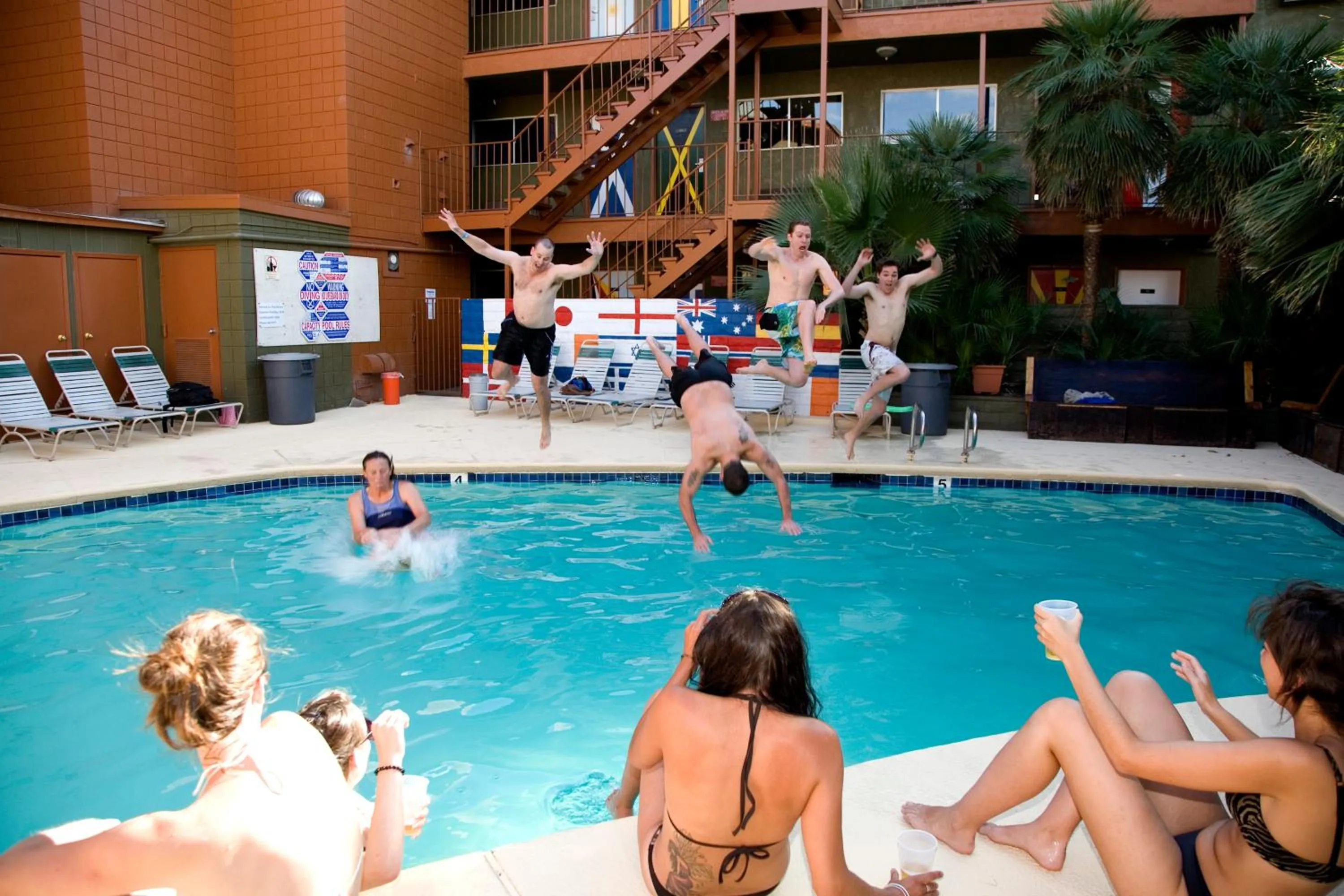 Swimming pool in Motel 6 - Las Vegas, NV – Downtown Fremont St Experience