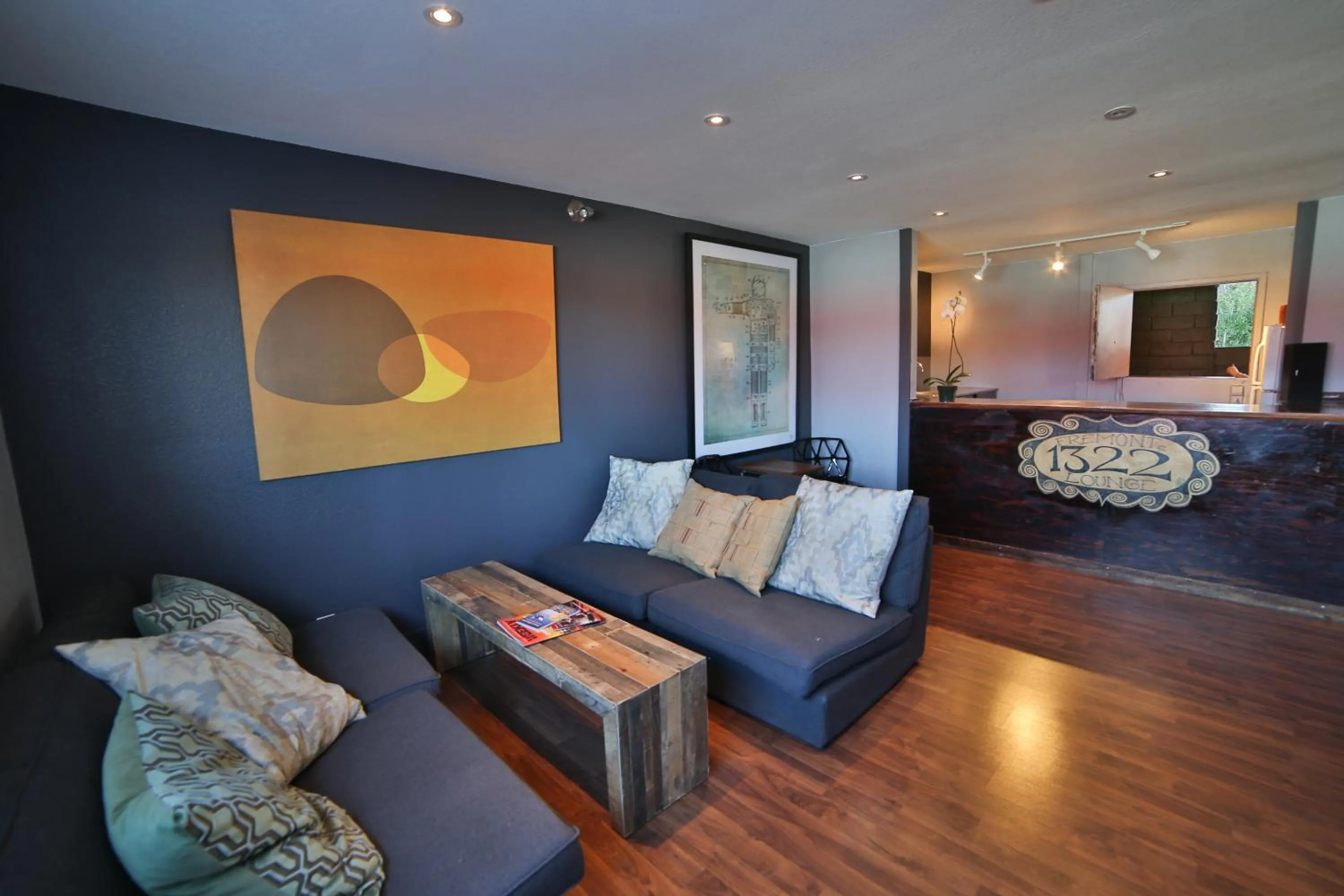 Communal lounge/ TV room in Motel 6 - Las Vegas, NV – Downtown Fremont St Experience