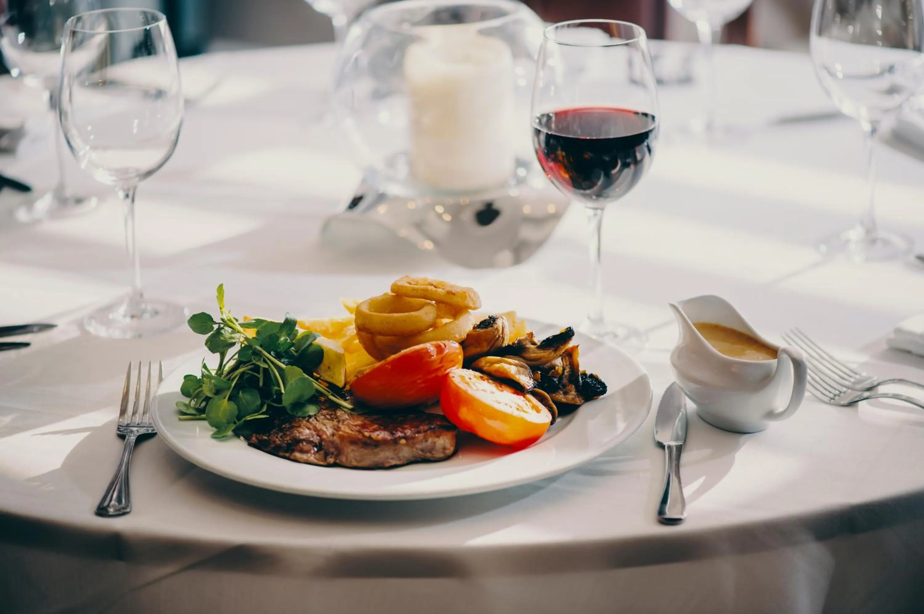 Dinner in Camelia Hotel