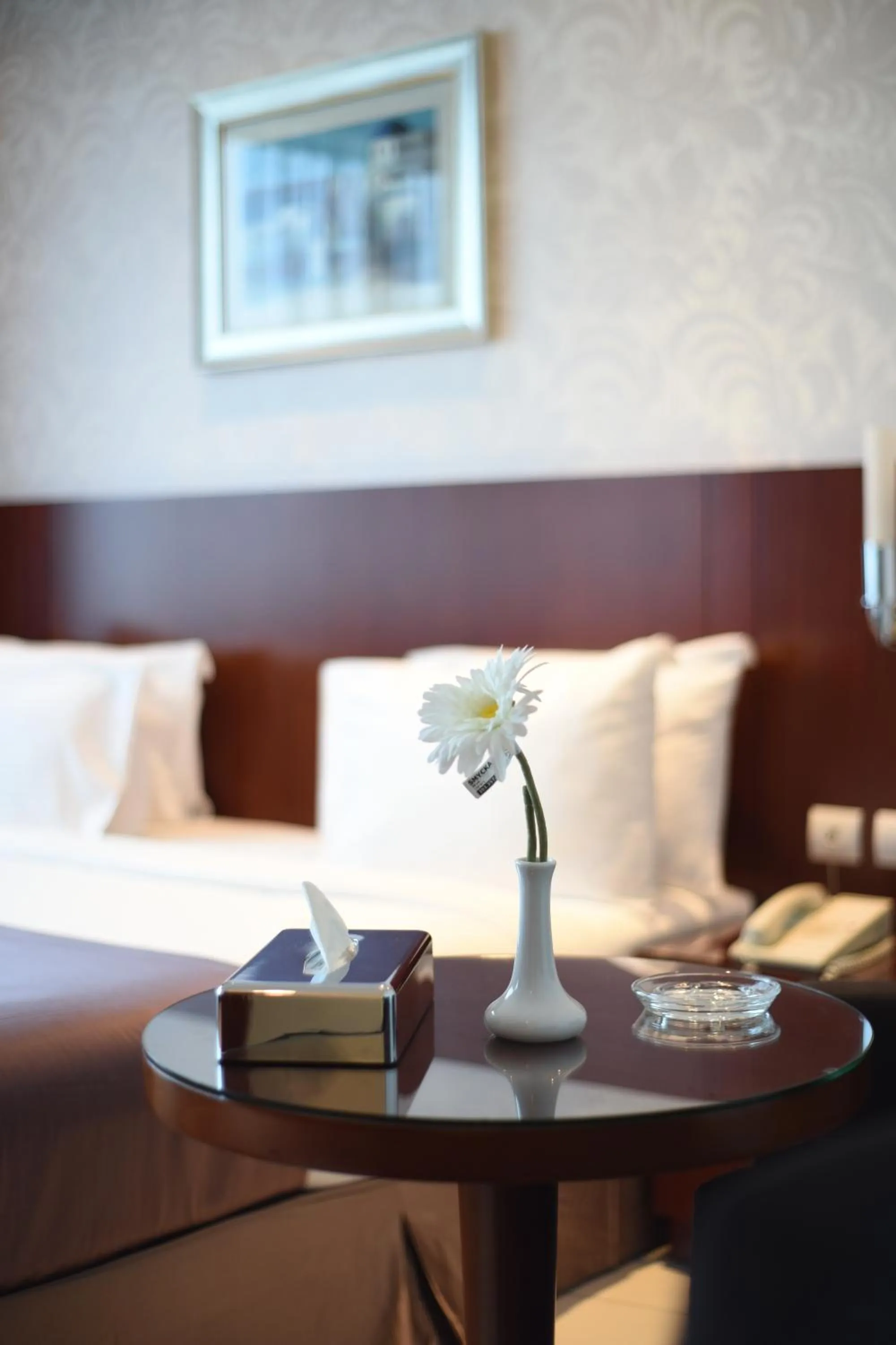 Bed in Grand Mayral Hotel