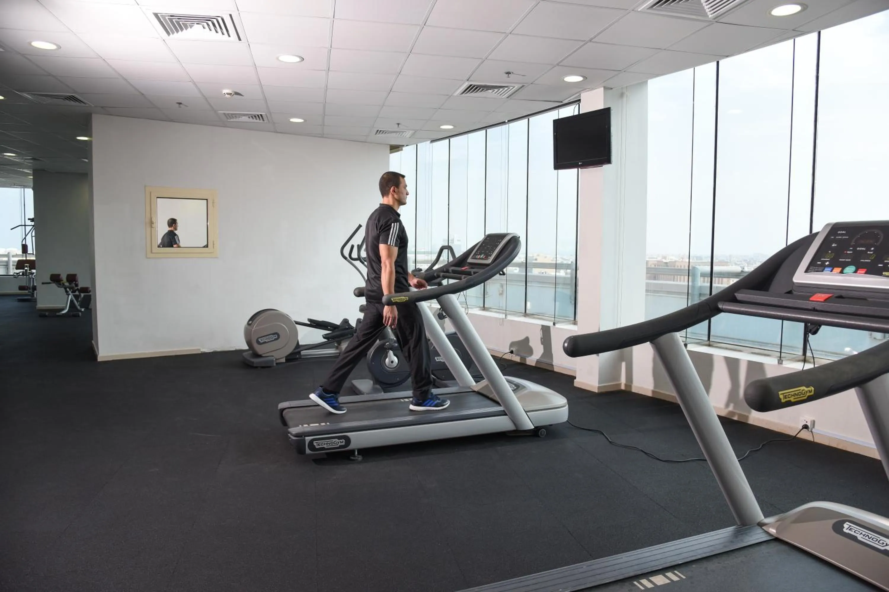 Fitness centre/facilities in Grand Mayral Hotel