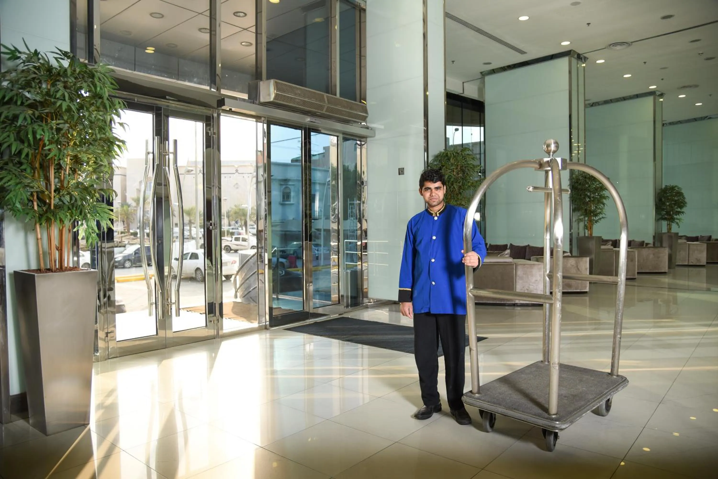 Staff in Grand Mayral Hotel