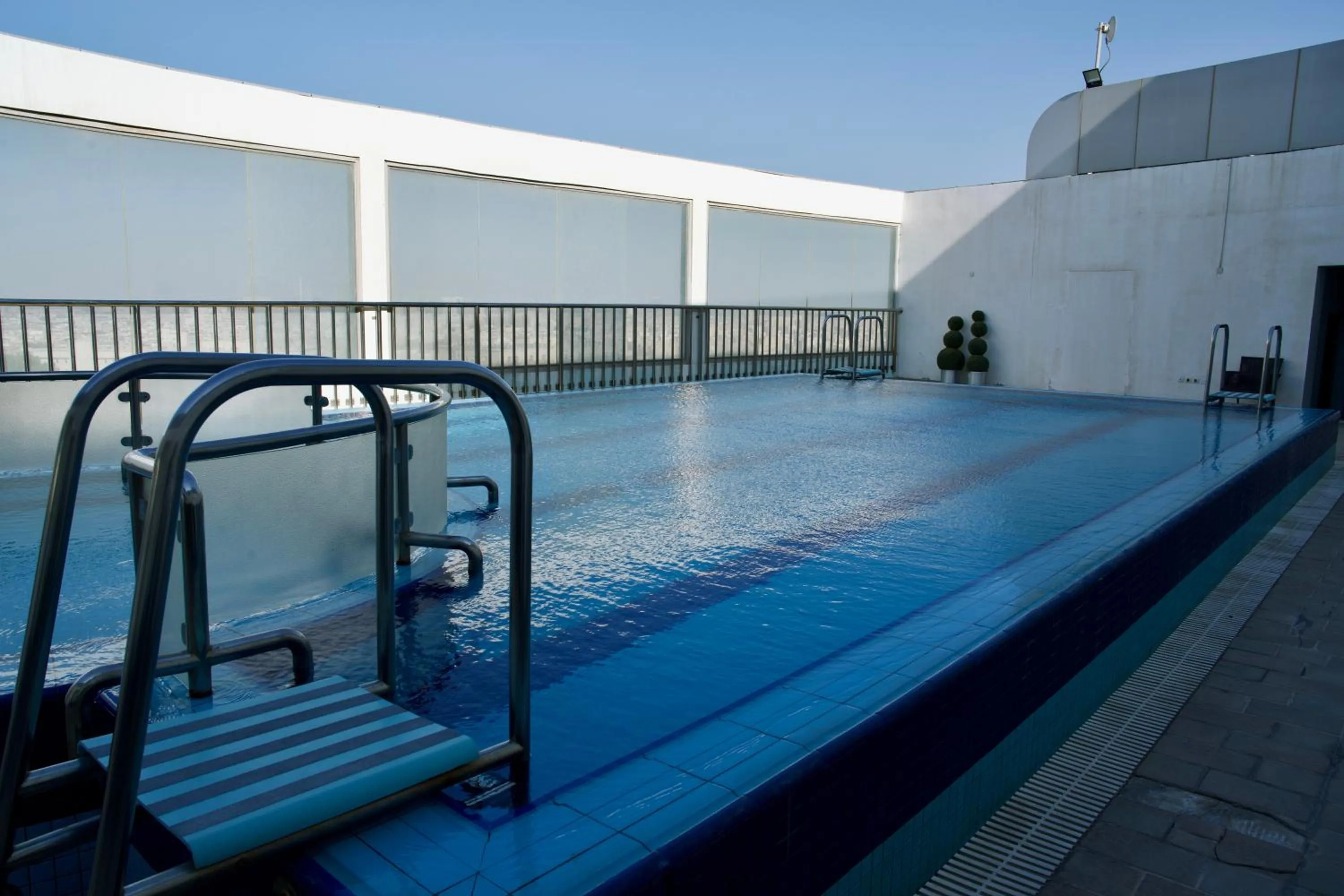 Pool view in Grand Mayral Hotel