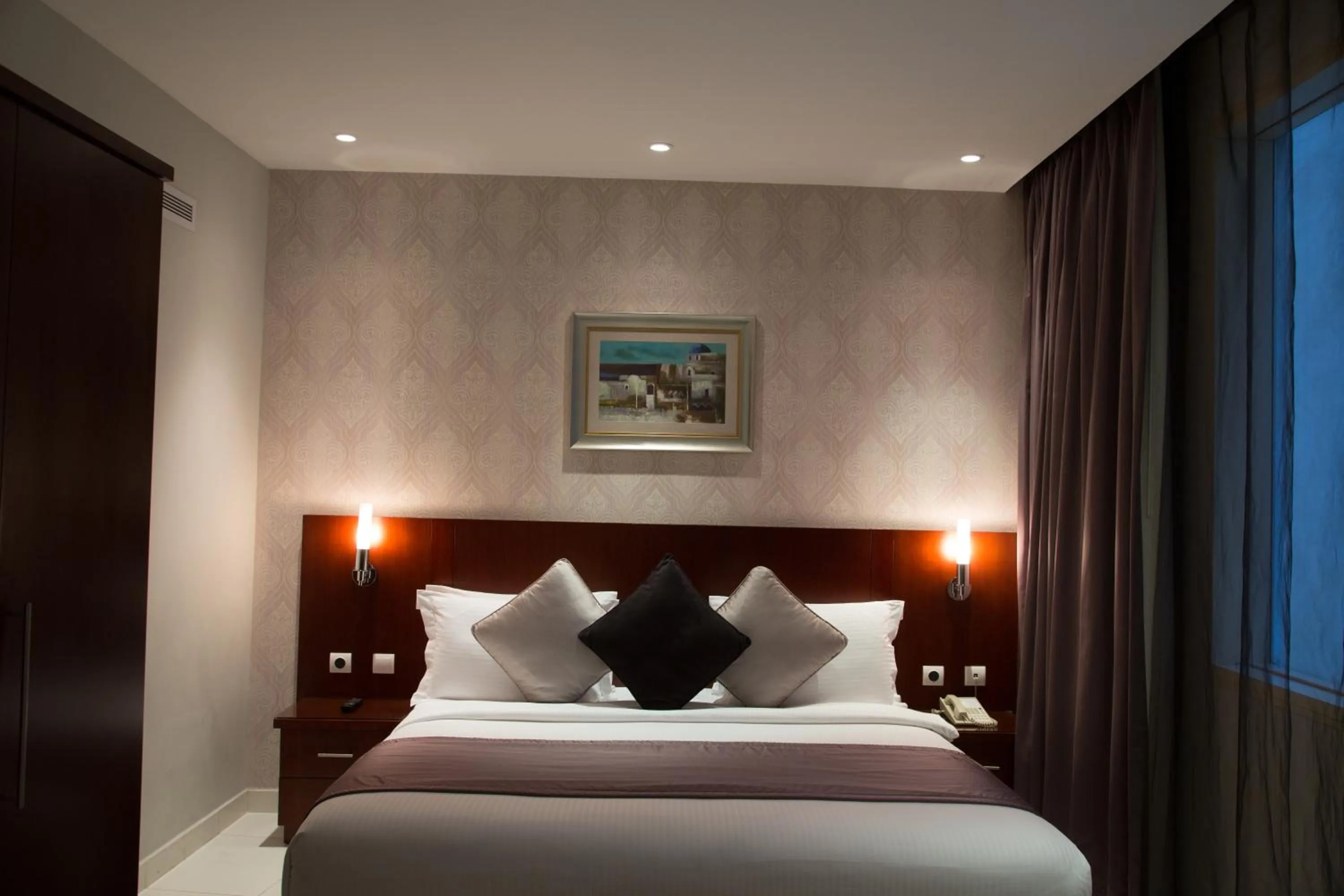 Bedroom, Bed in Grand Mayral Hotel