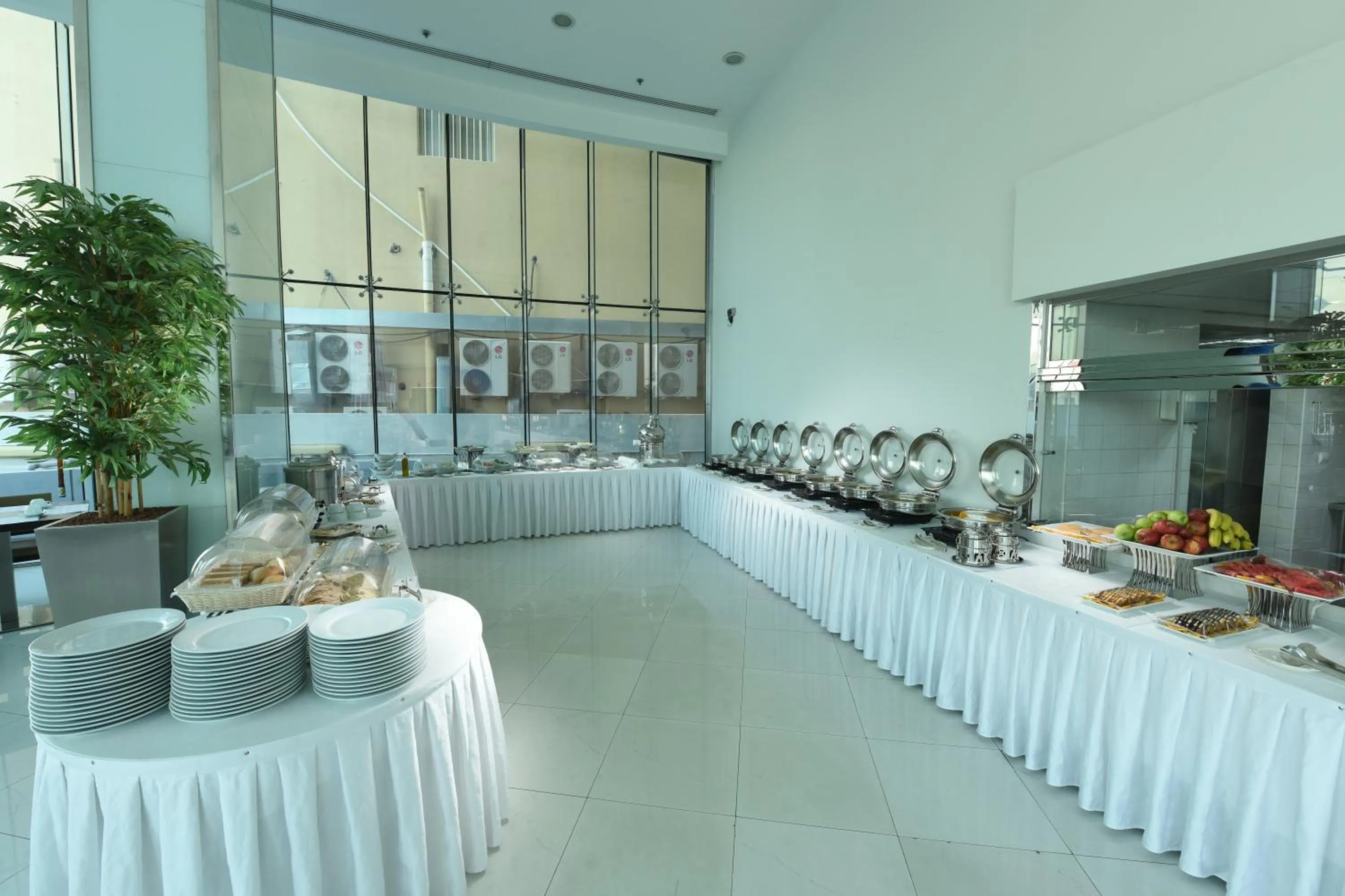 Buffet breakfast in Grand Mayral Hotel