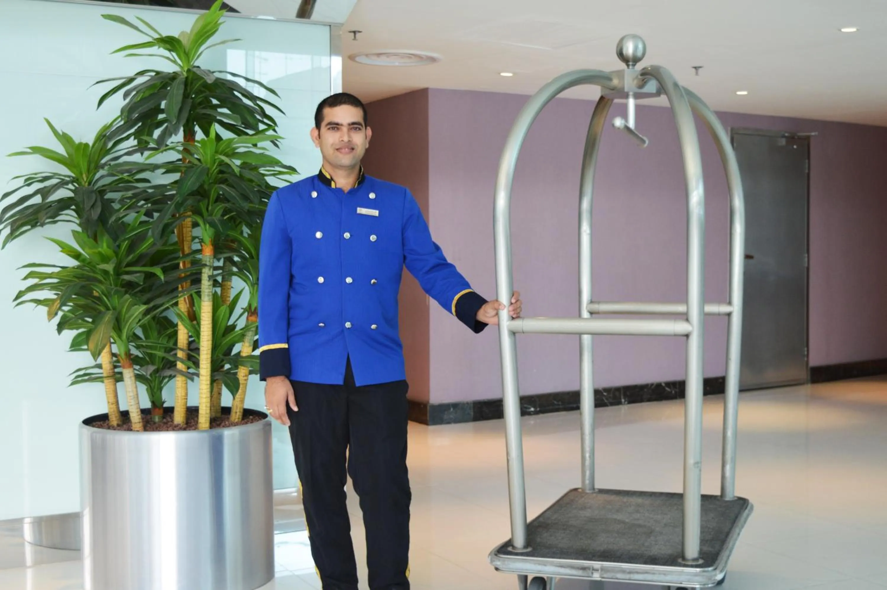 Staff in Grand Mayral Hotel