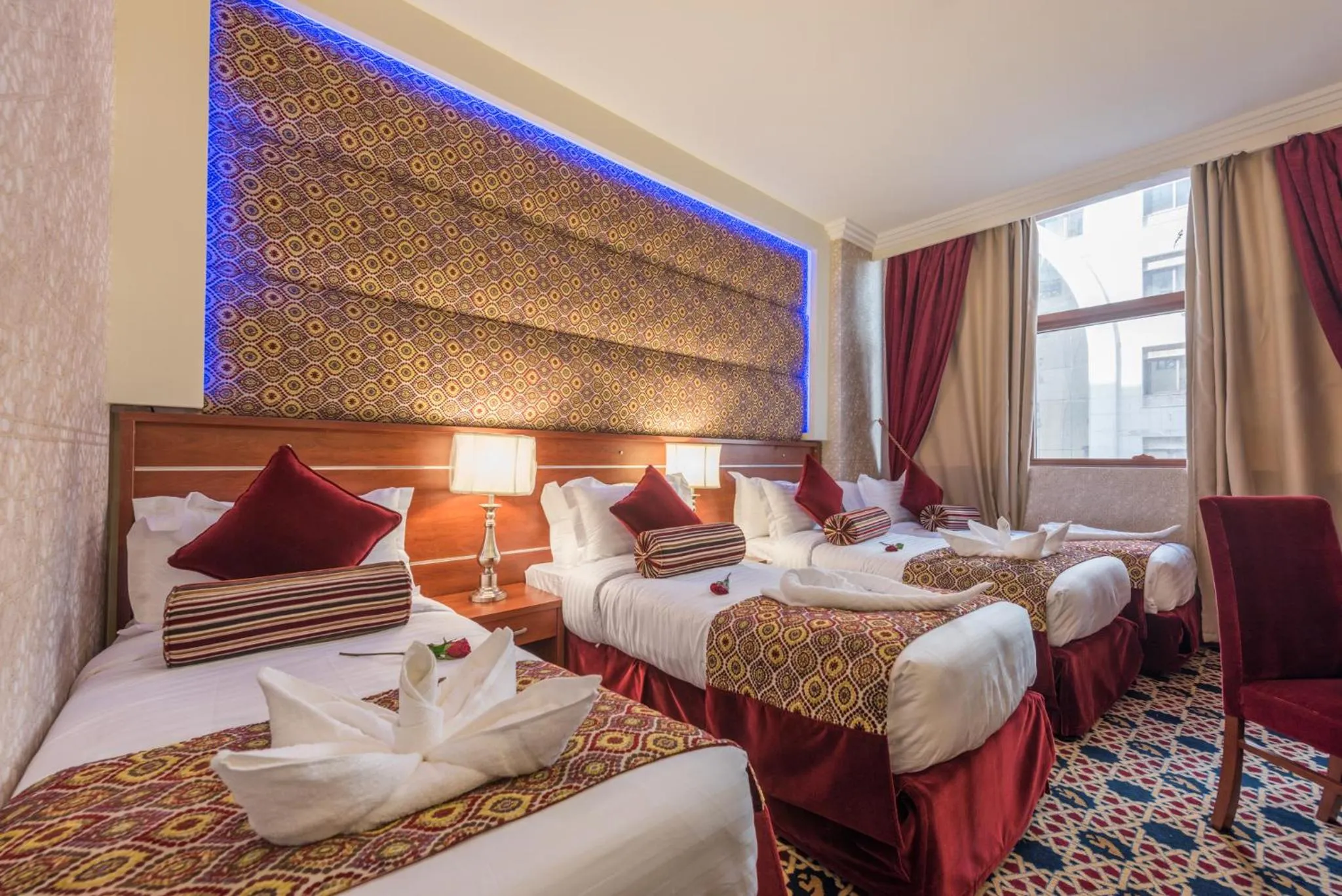 Bedroom, Bed in Nusk Al Madinah