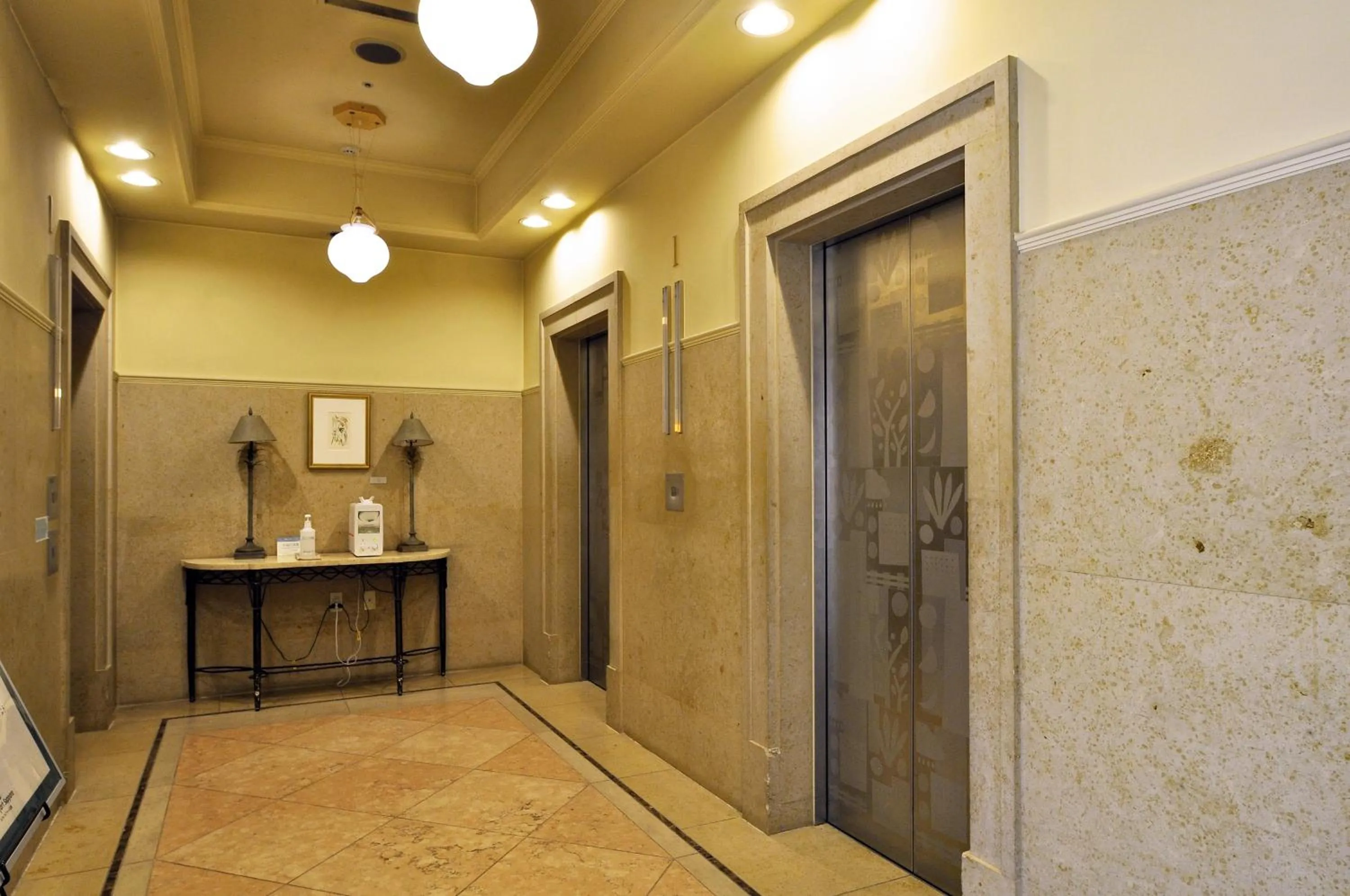 elevator in Hotel Lifort Sapporo