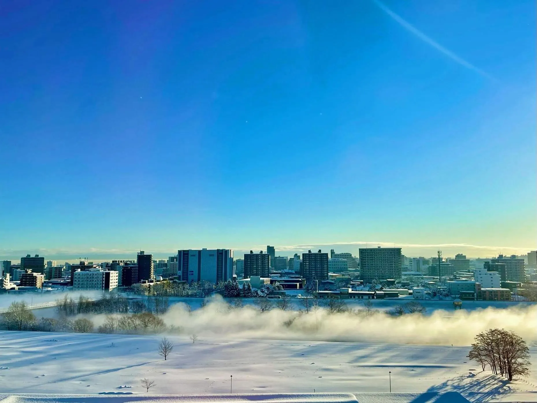 Winter in Hotel Lifort Sapporo