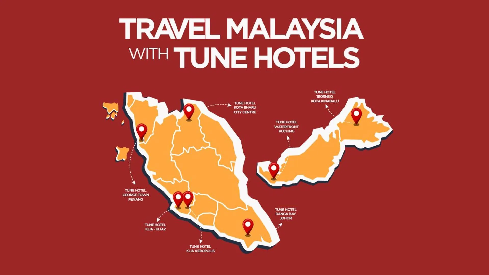 Text overlay in Tune Hotel KLIA-KLIA2, Airport Transit Hotel