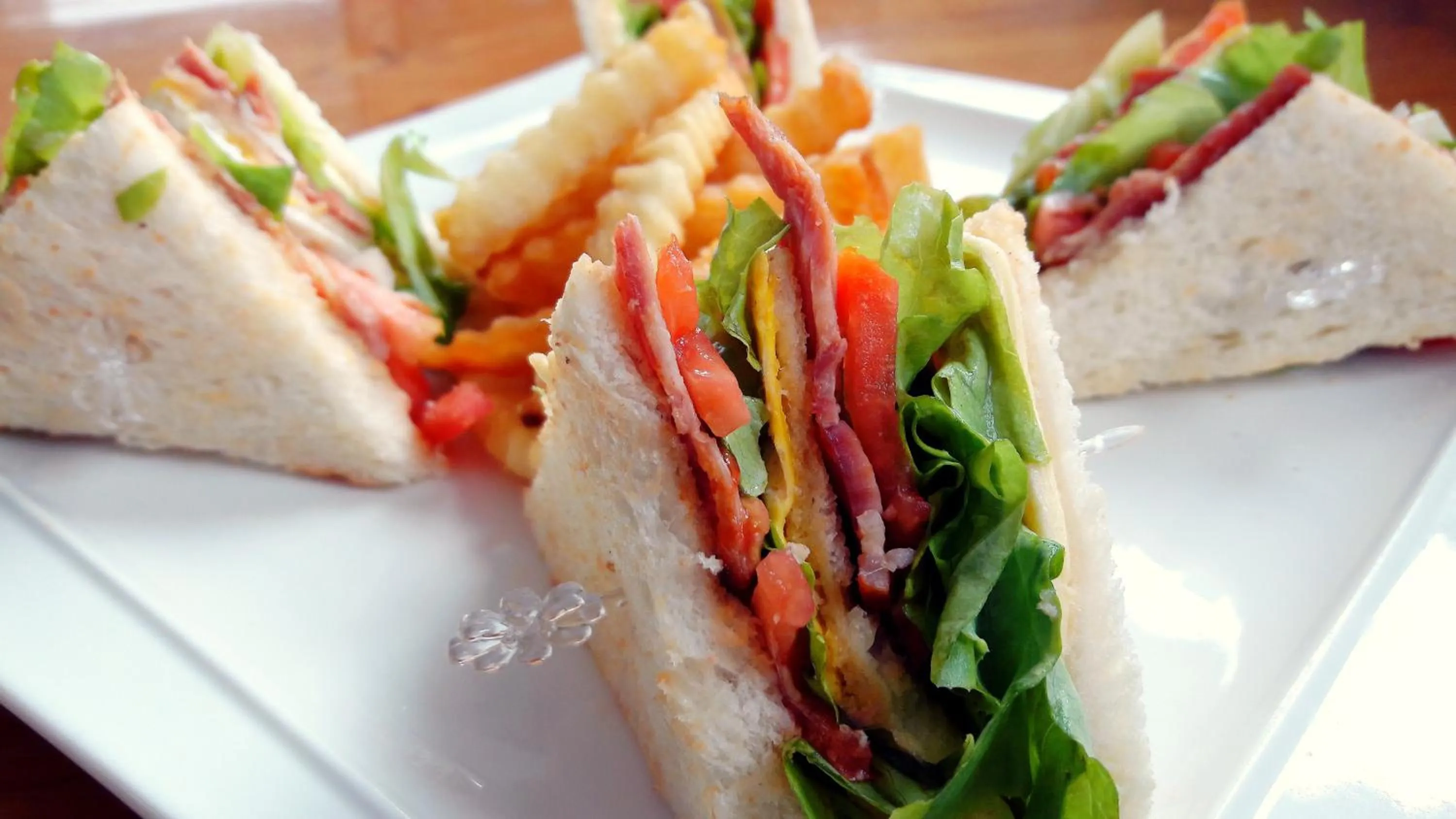 Food close-up in Grand Laurel Hotel