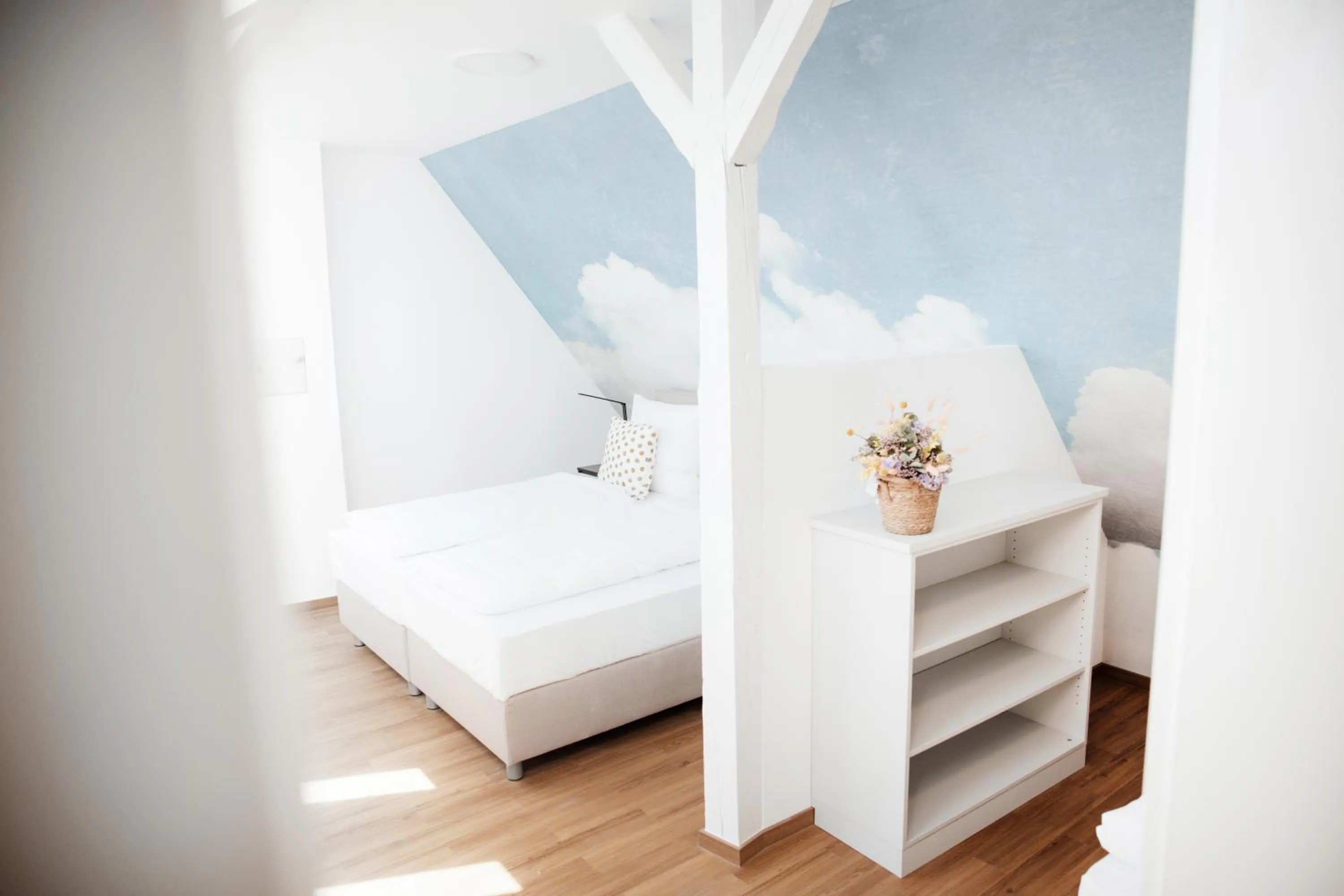 Bed in House of Blooms